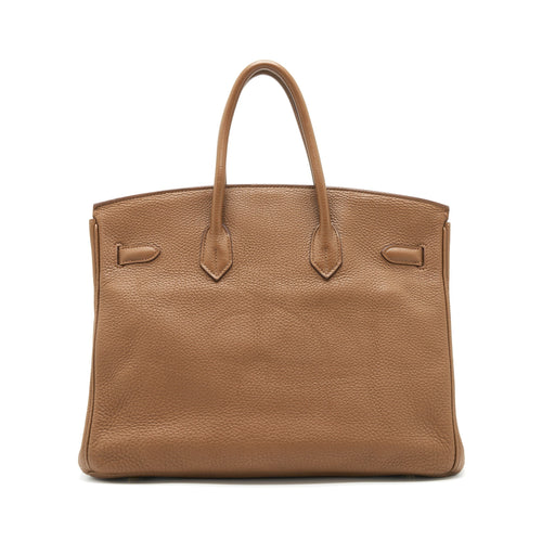 HERMES BIRKIN 35 TOGO BROWN GHW