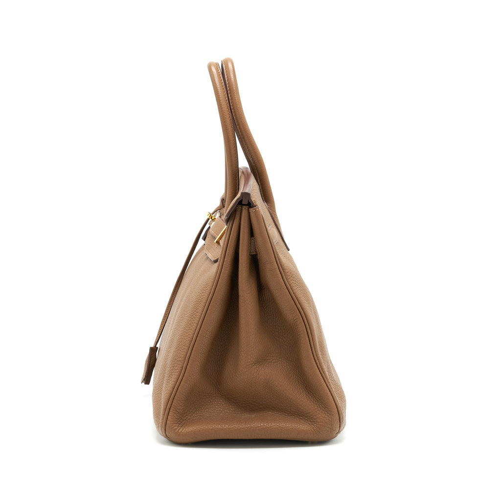 HERMES BIRKIN 35 TOGO BROWN GHW