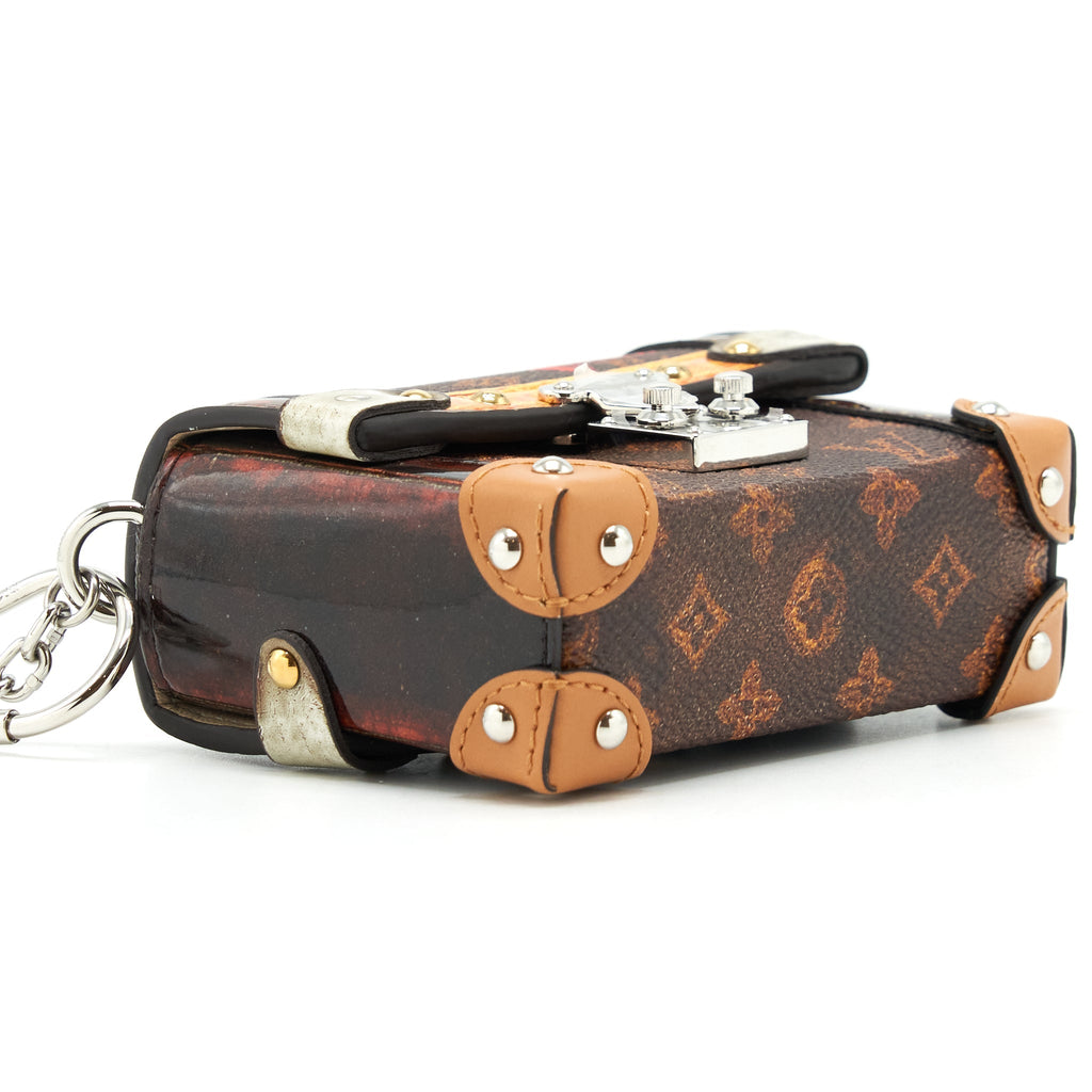ESS TRUNK MINI BAG/BAG CHARM NOIR