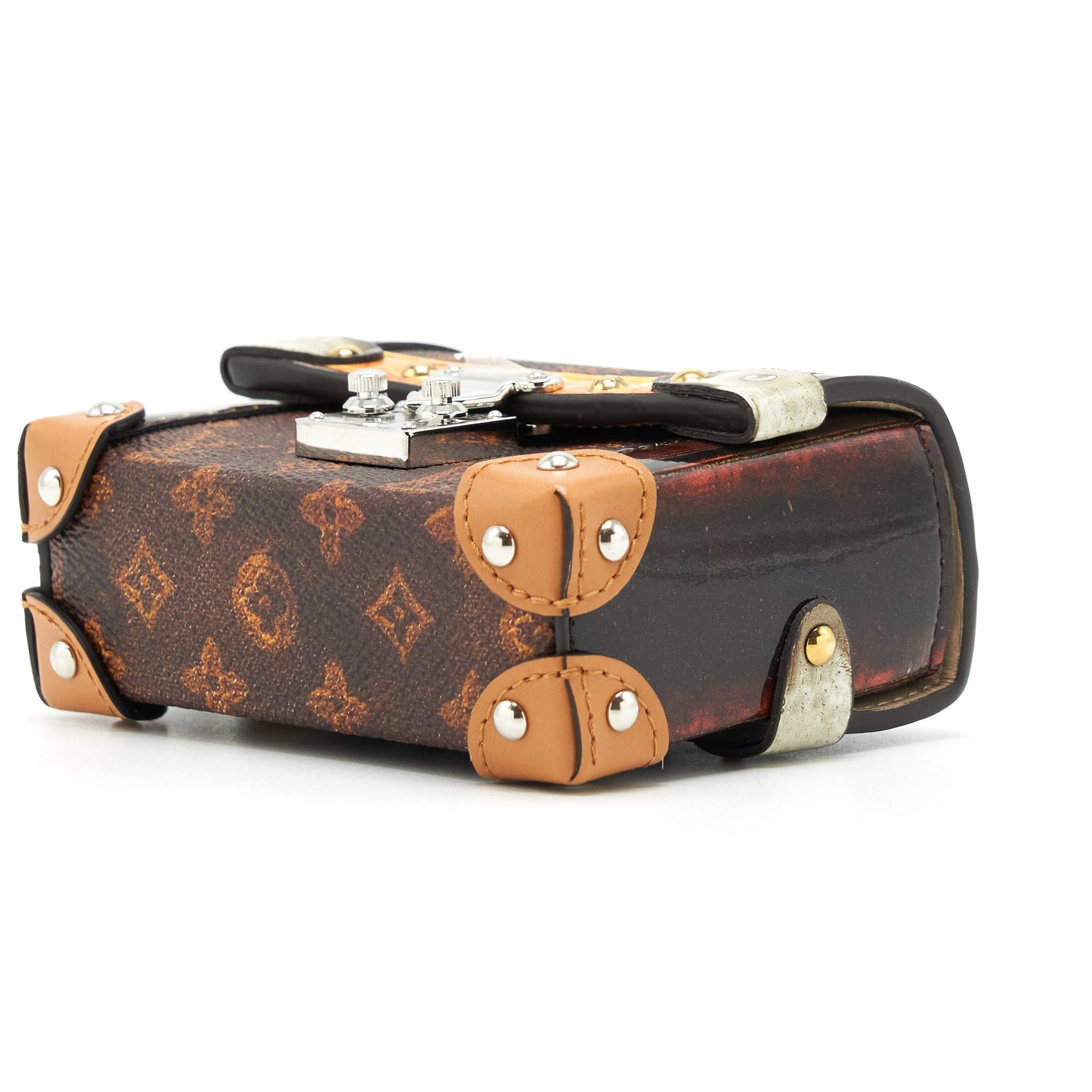 ESS TRUNK MINI BAG/BAG CHARM NOIR