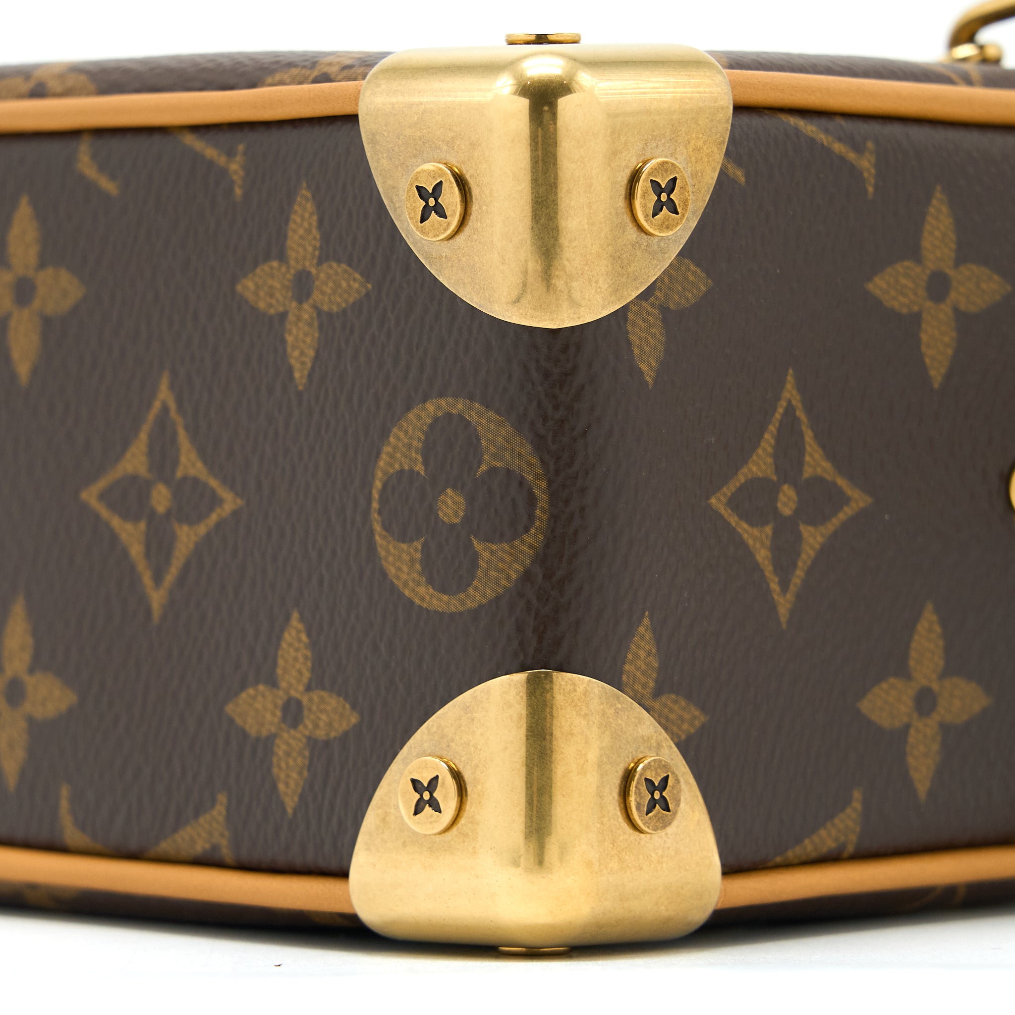 MINI SOFT TRUNK MONOGRAM CANVAS GHW