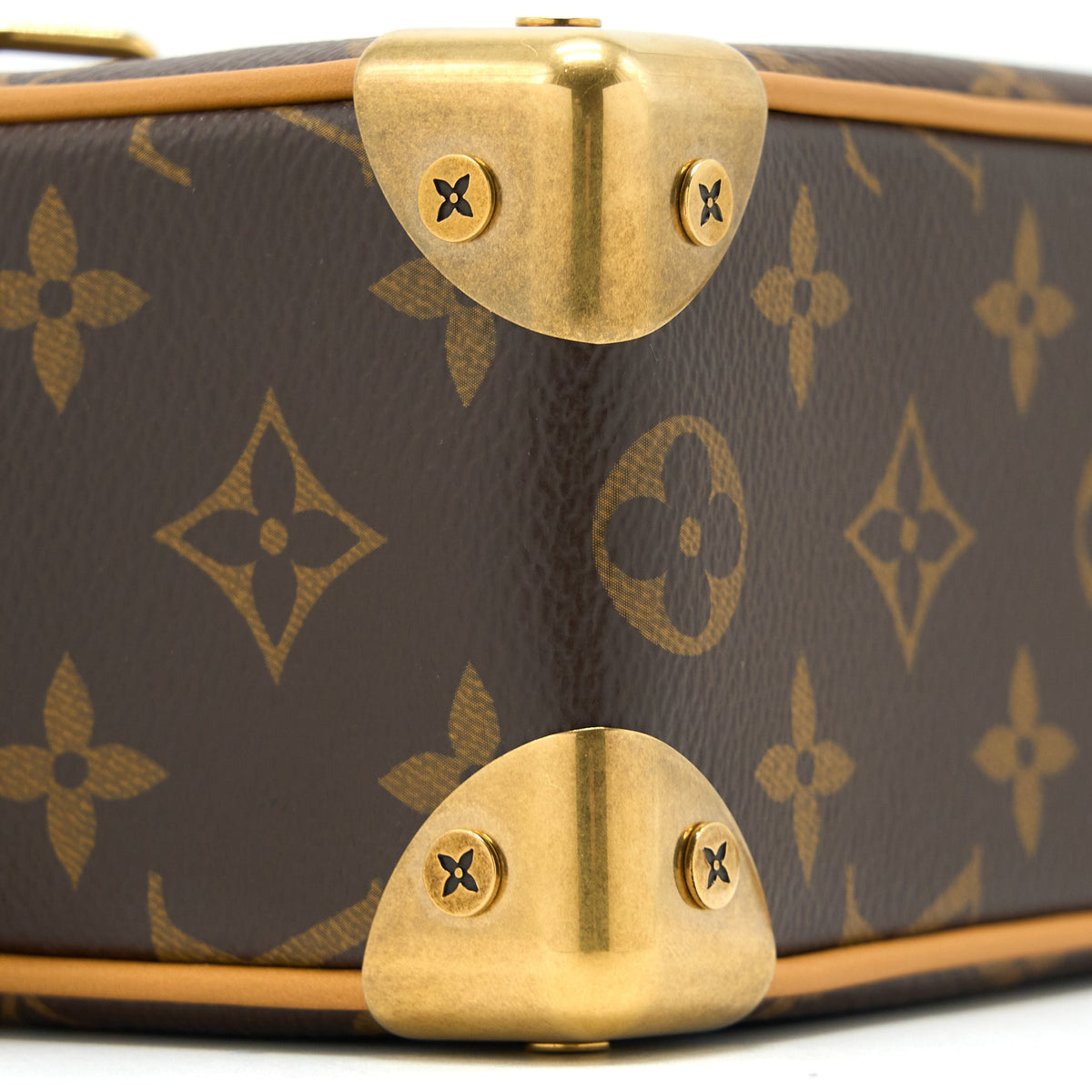 LOUIS VUITTON MINI SOFT TRUNK MONOGRAM CANVAS GHW