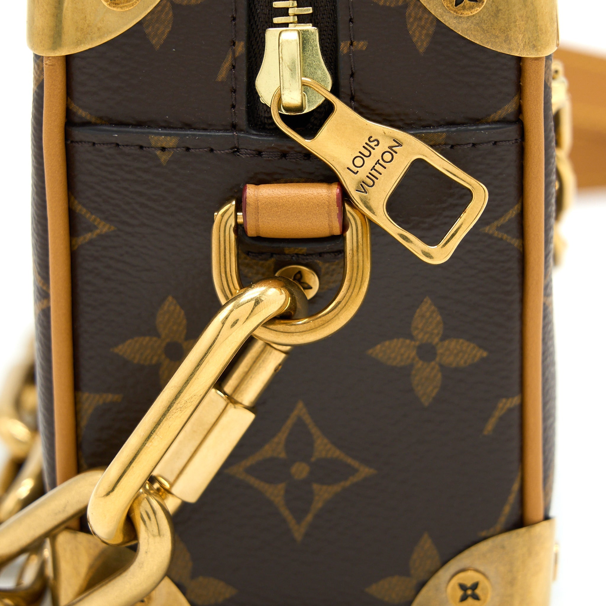MINI SOFT TRUNK MONOGRAM CANVAS GHW