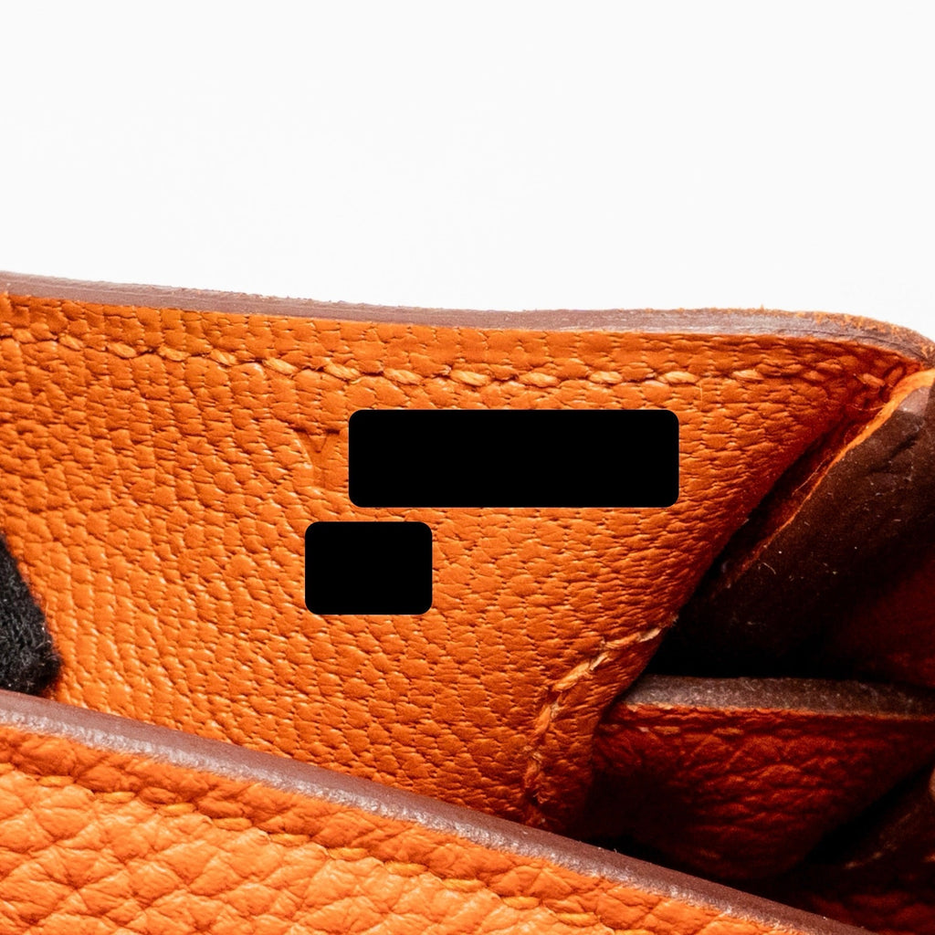 HERMES BIRKIN 25 TOGO 9J FEU GHW