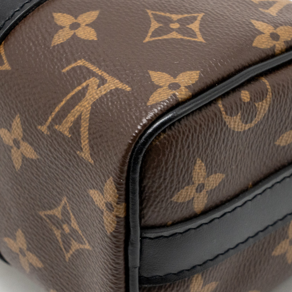 Louis vuitton Keepall XS zoom with friends monogram canvas black hardware