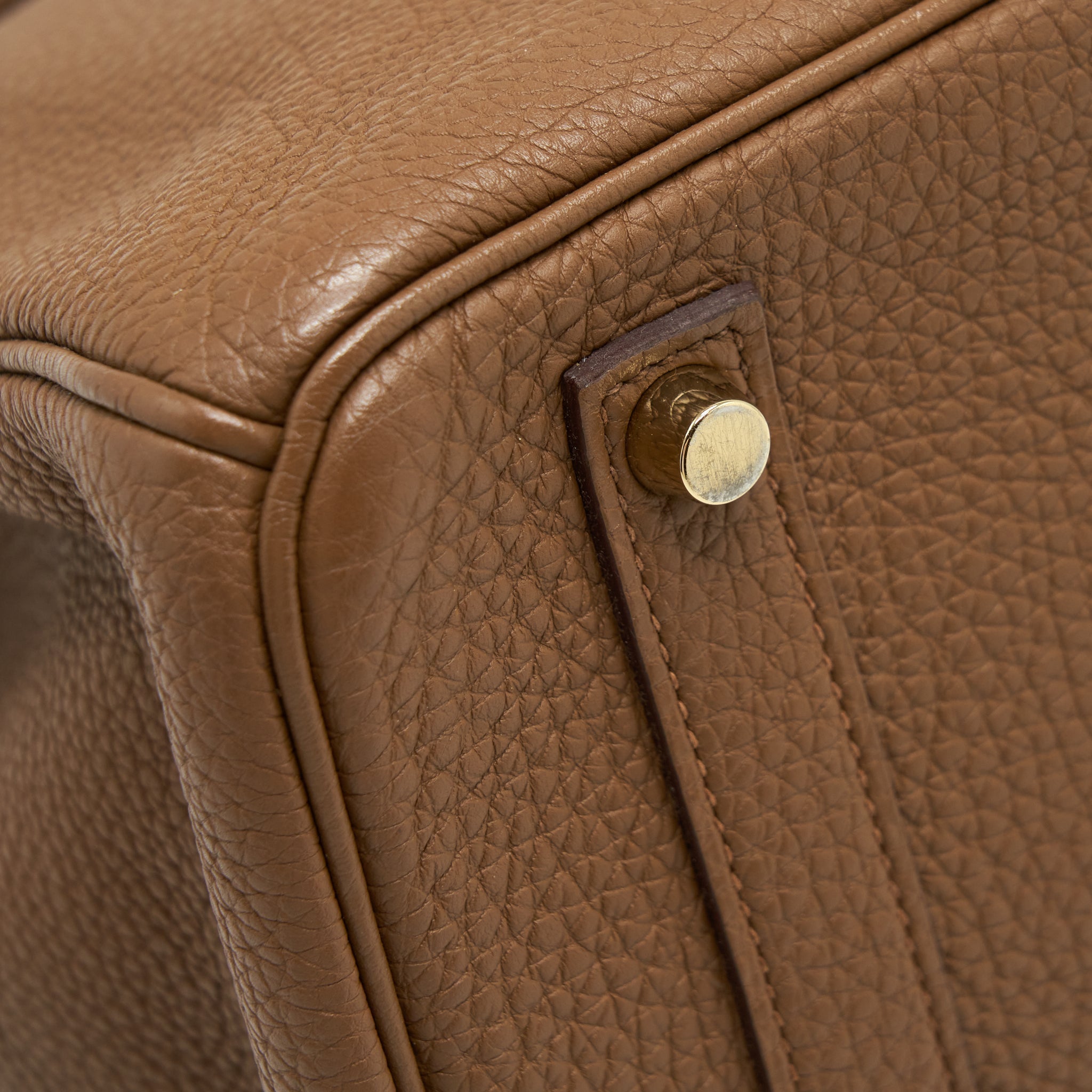 HERMES BIRKIN 35 TOGO BROWN GHW