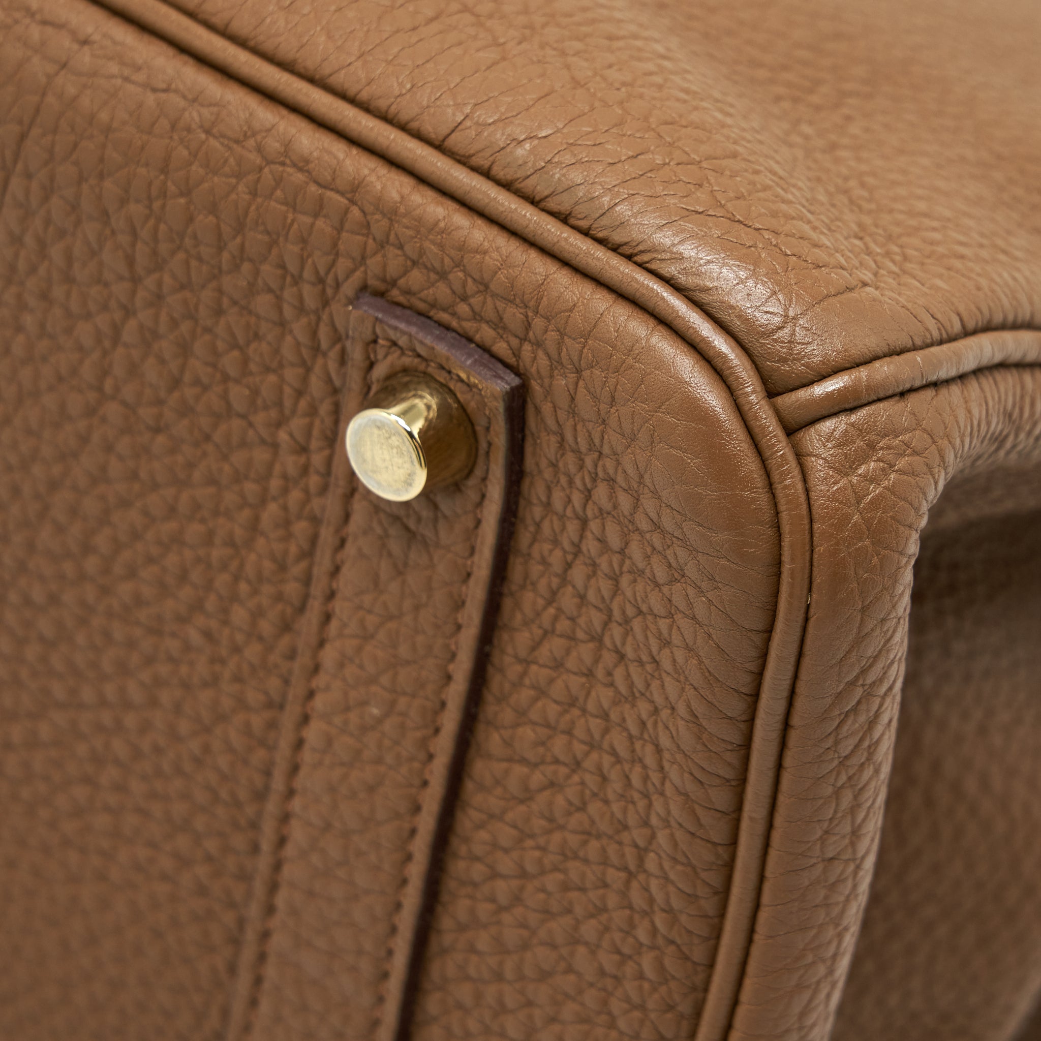 HERMES BIRKIN 35 TOGO BROWN GHW
