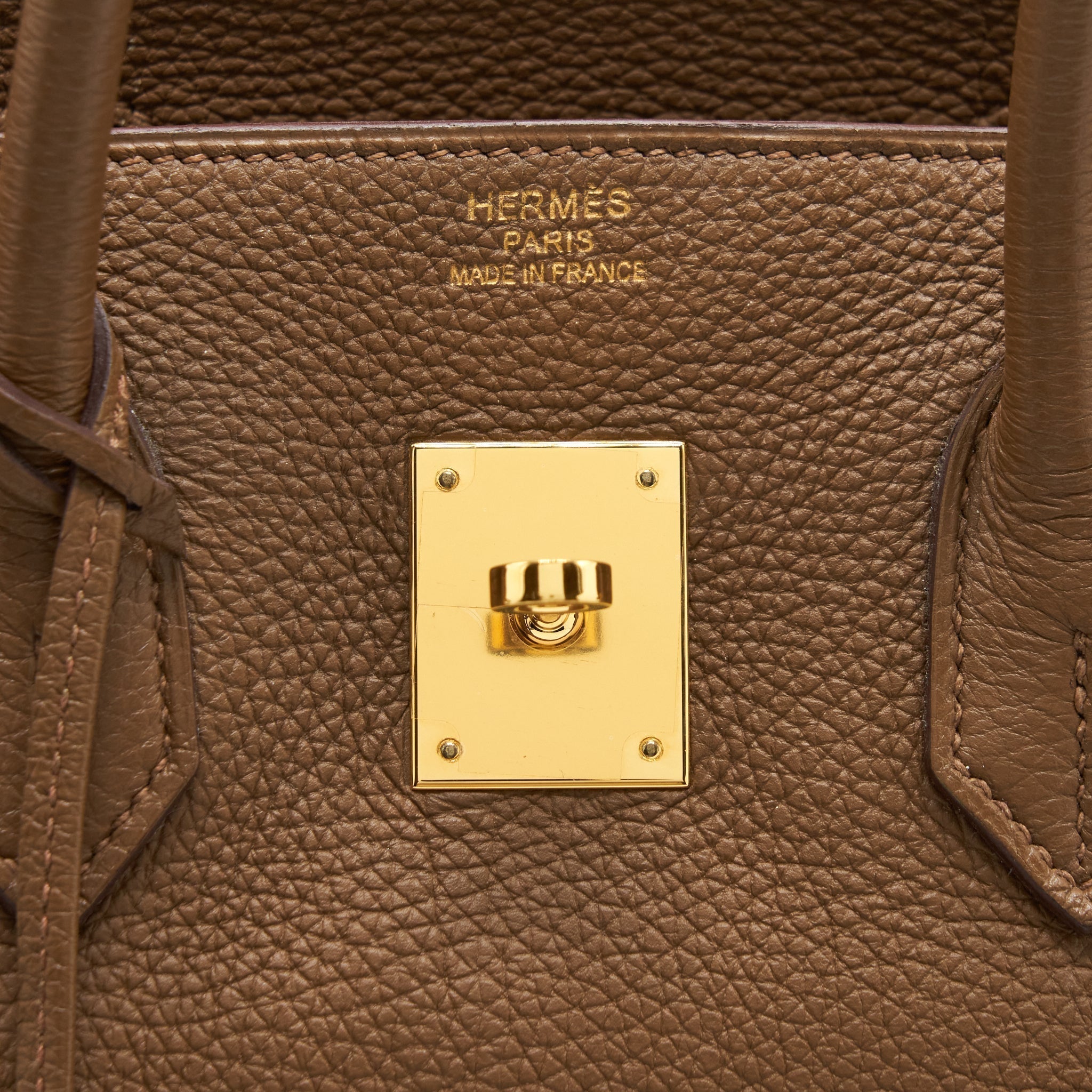 HERMES BIRKIN 35 TOGO BROWN GHW
