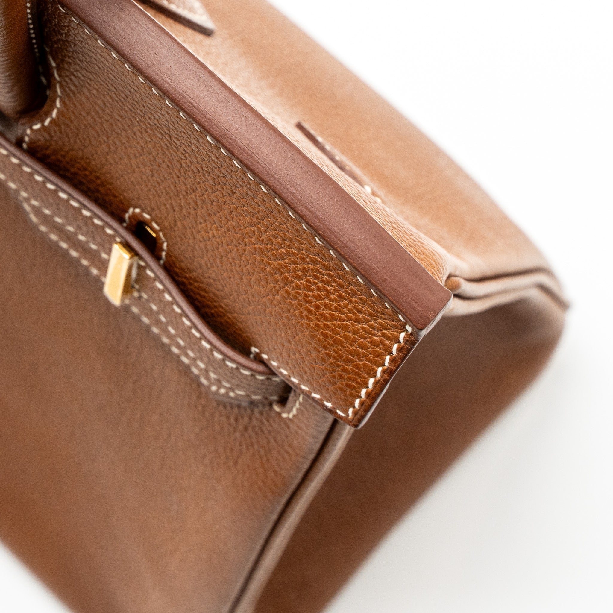 HERMES BIRKIN 25 BARENIA FAUBOURG 34 FAUVE GHW