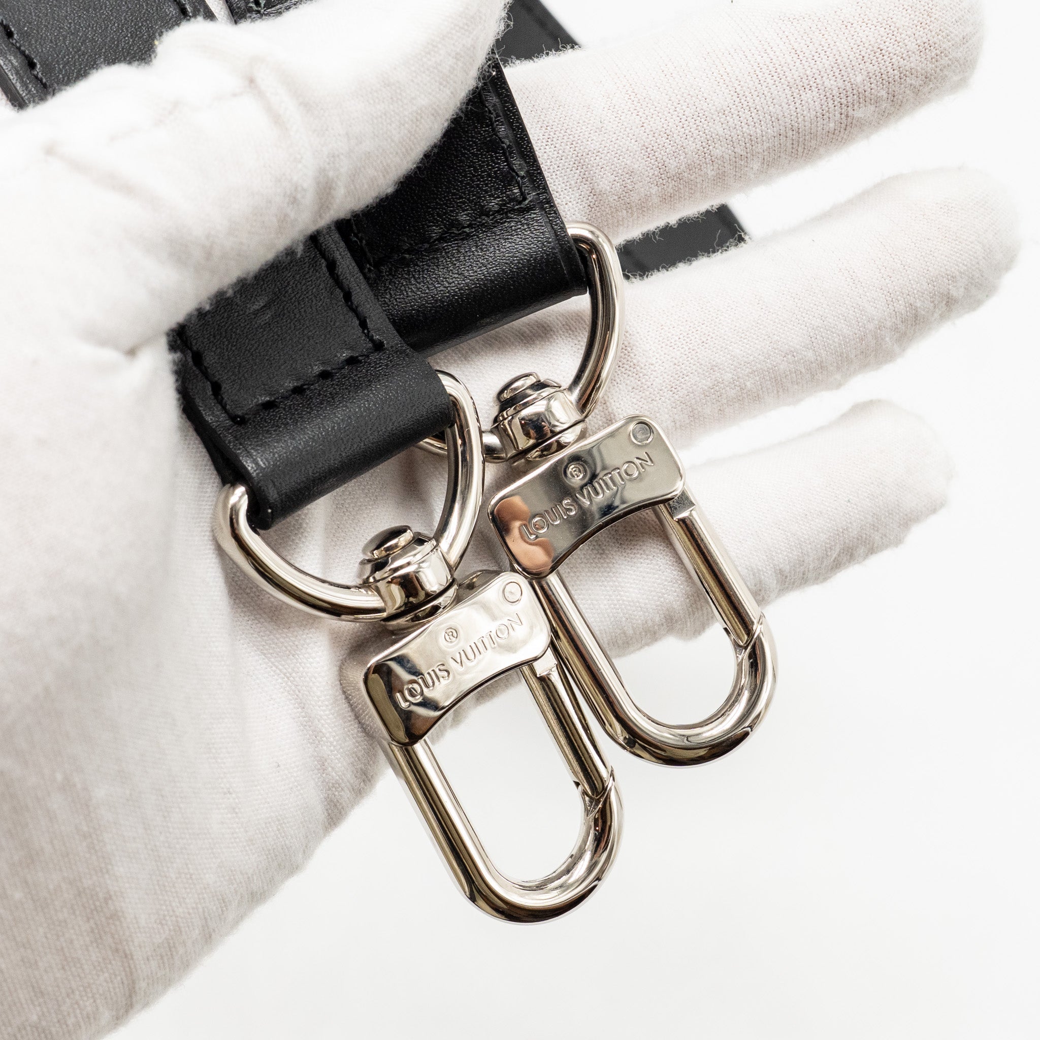 KEEPALL BANDOULIERE 45 MONOGRAM MACASSAR SHW