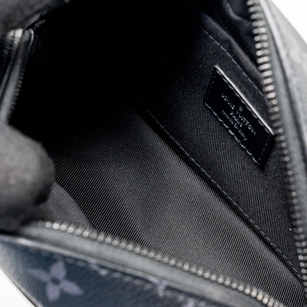 MINI SOFT TRUNK MONOGRAM ECLIPSE BLACK HARDWARE