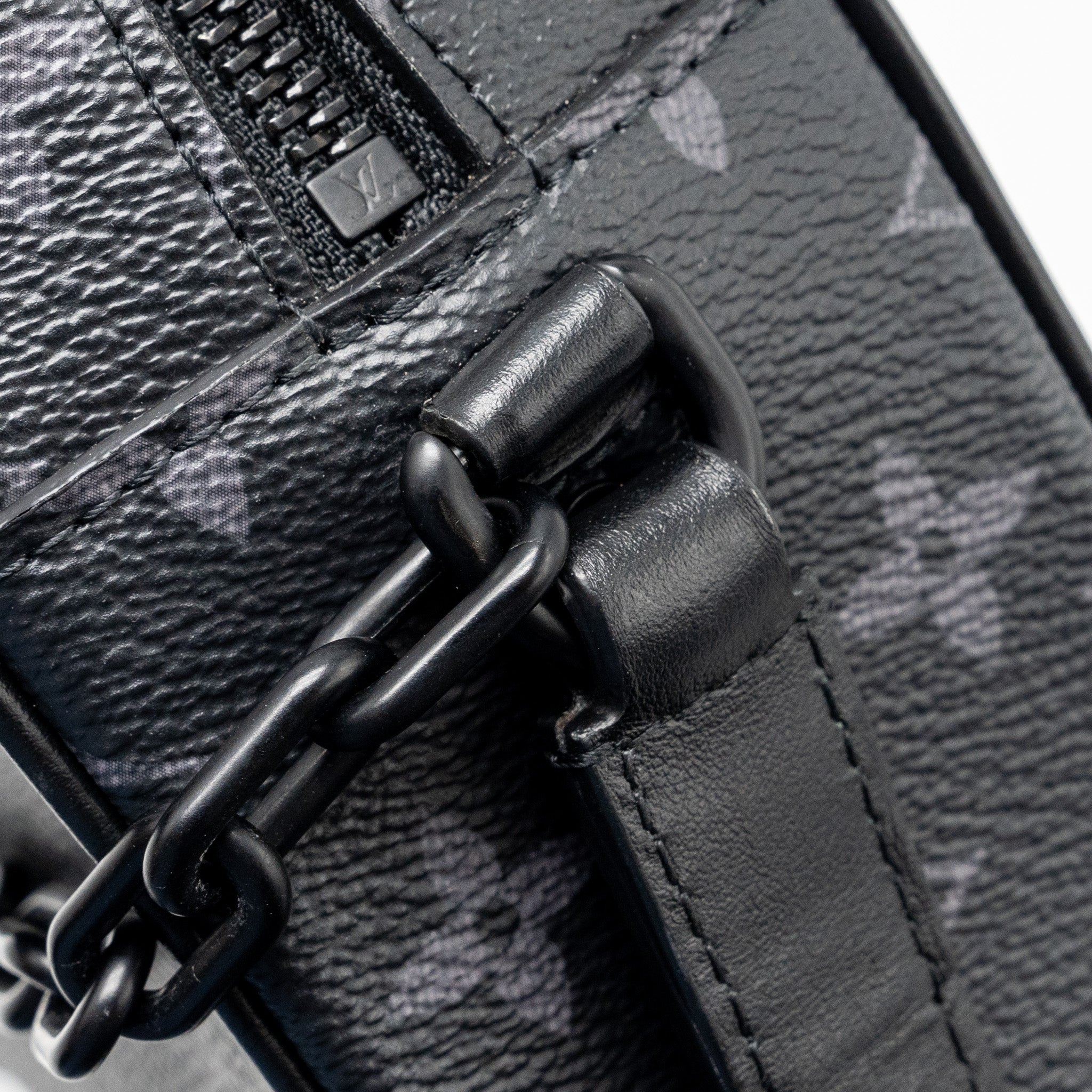MINI SOFT TRUNK MONOGRAM ECLIPSE BLACK HARDWARE