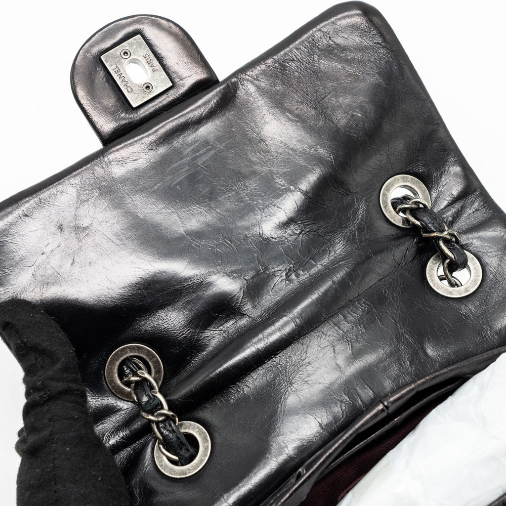 SMALL MOUNTAIN BACKPACK QUILTED CALFSKIN / SHEARLING MULTICOLOUR RUTHENIUM HARDWARE