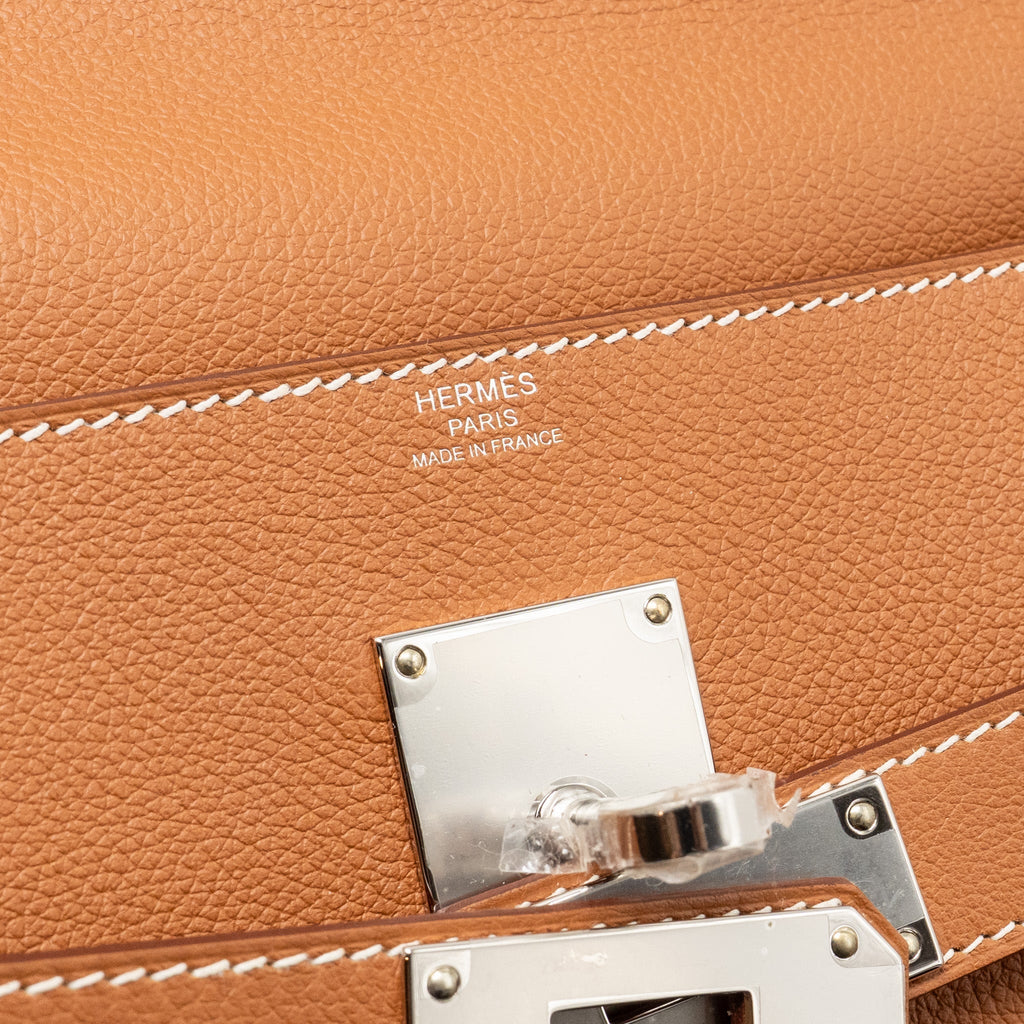 KELLY MESSENGER PM BAG EVERCOLOR GOLD SHW