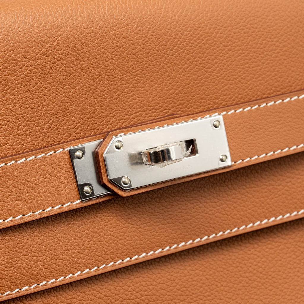 KELLY MESSENGER PM BAG EVERCOLOR GOLD SHW