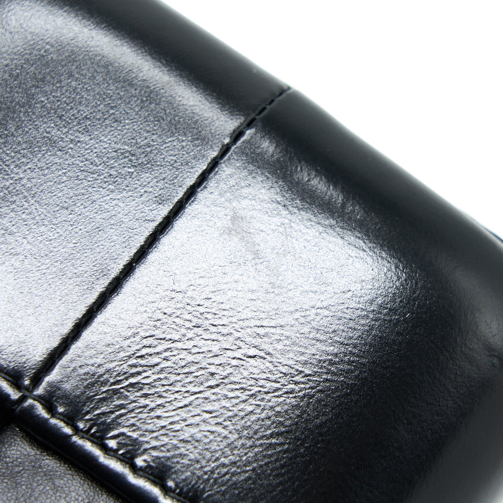 SMALL GABRIELLE BACKPACK AGED CALFSKIN BLACK MULTICOLOR HARDWARE (MICROCHIP)