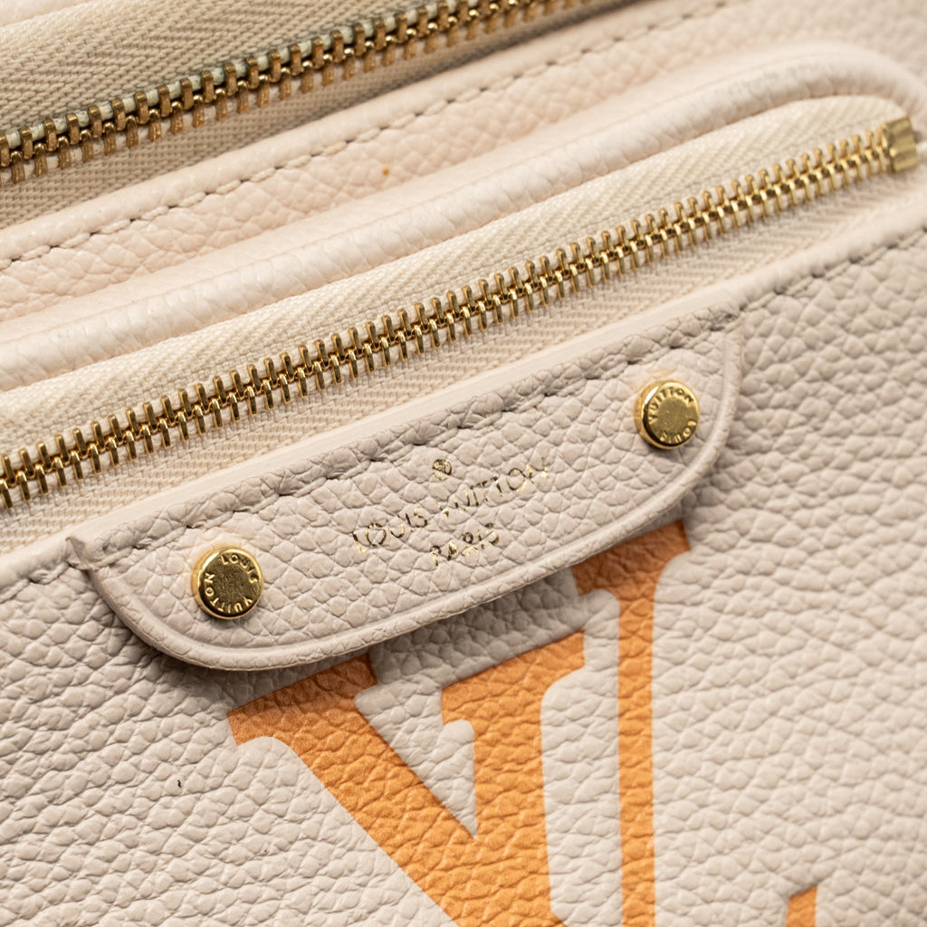 MINI BUMBAG BY THE POOL EMPREINTE GIANT MONOGRAM LEATHER GRADIENT NEUTRAL GHW