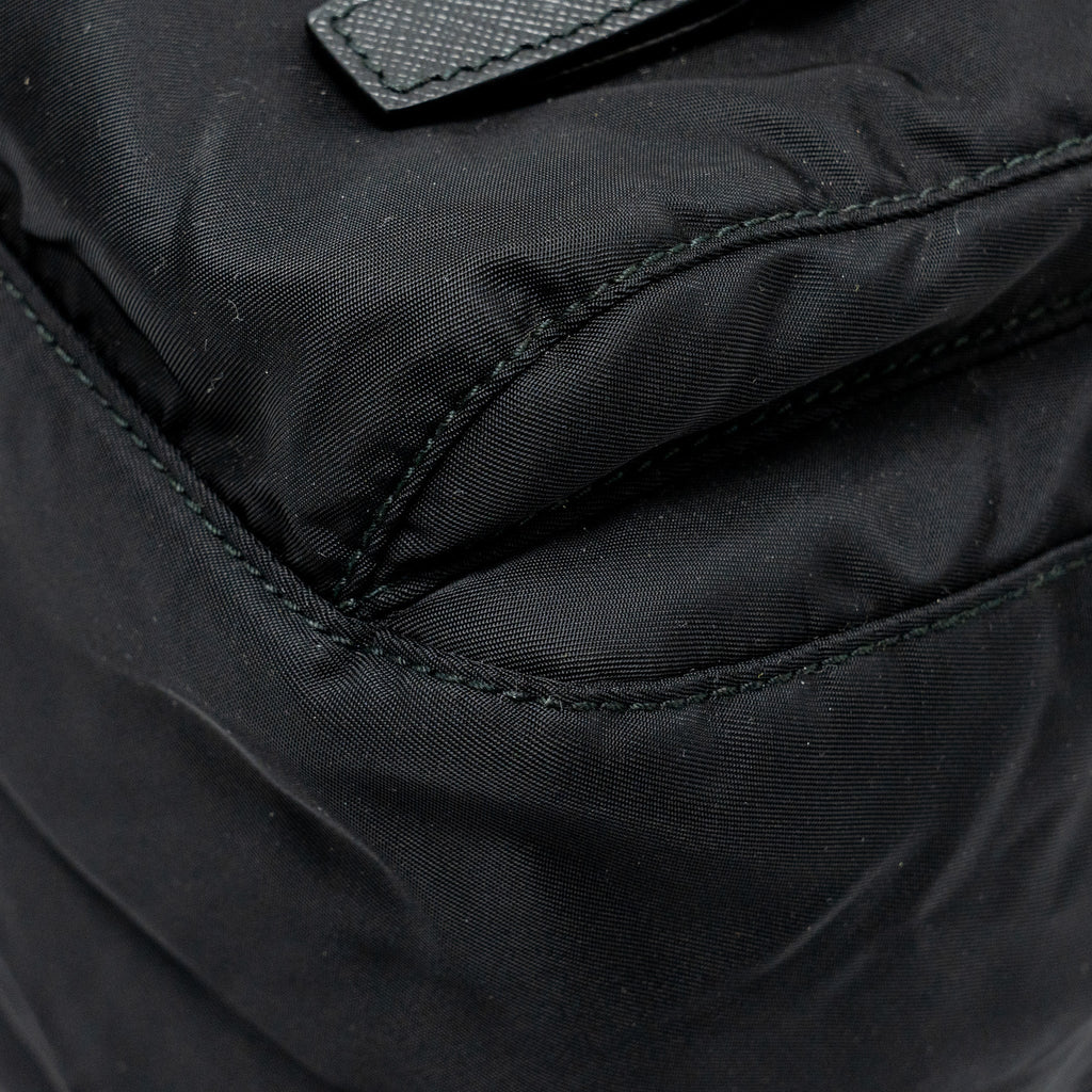 MESSENGER BAG RE-NYLON BLACK SHW