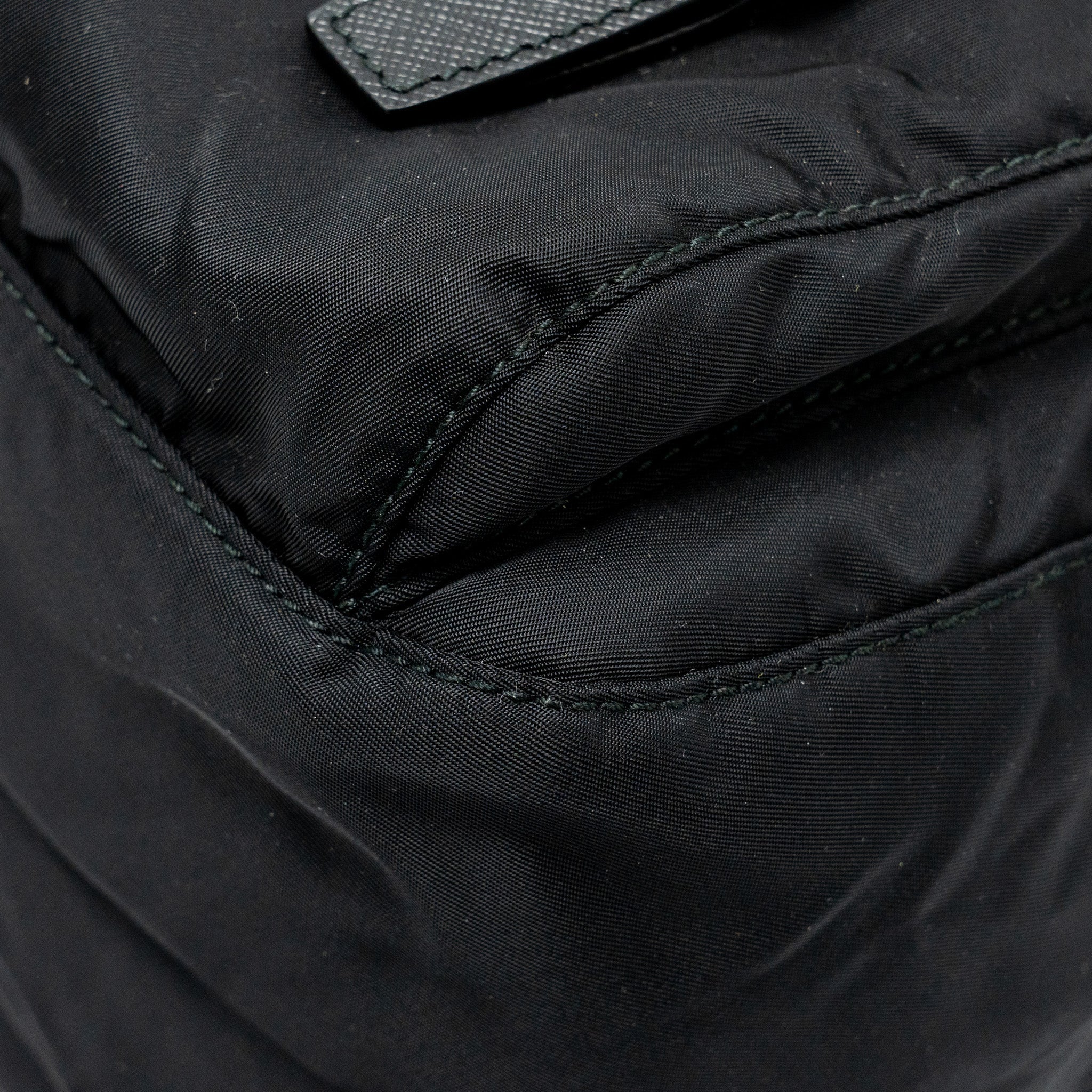 MESSENGER BAG RE-NYLON BLACK SHW