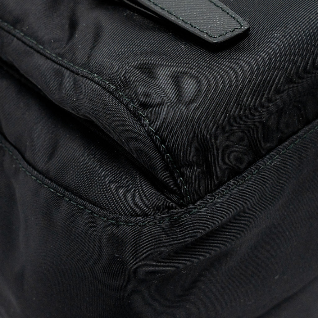MESSENGER BAG RE-NYLON BLACK SHW