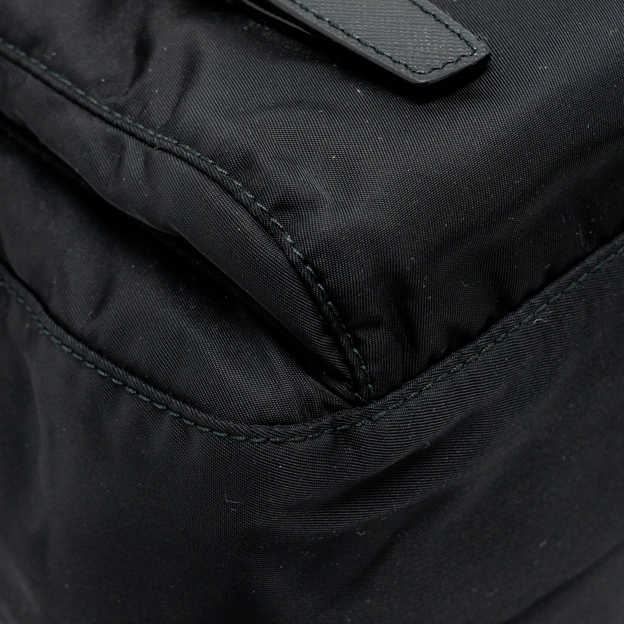 MESSENGER BAG RE-NYLON BLACK SHW