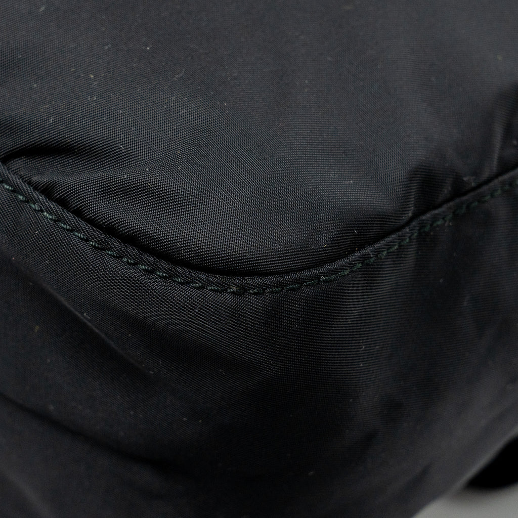 MESSENGER BAG RE-NYLON BLACK SHW