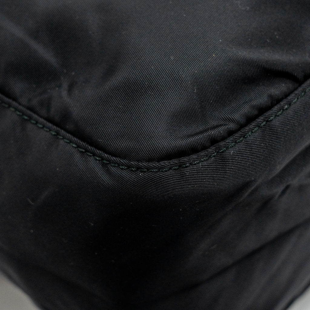 MESSENGER BAG RE-NYLON BLACK SHW