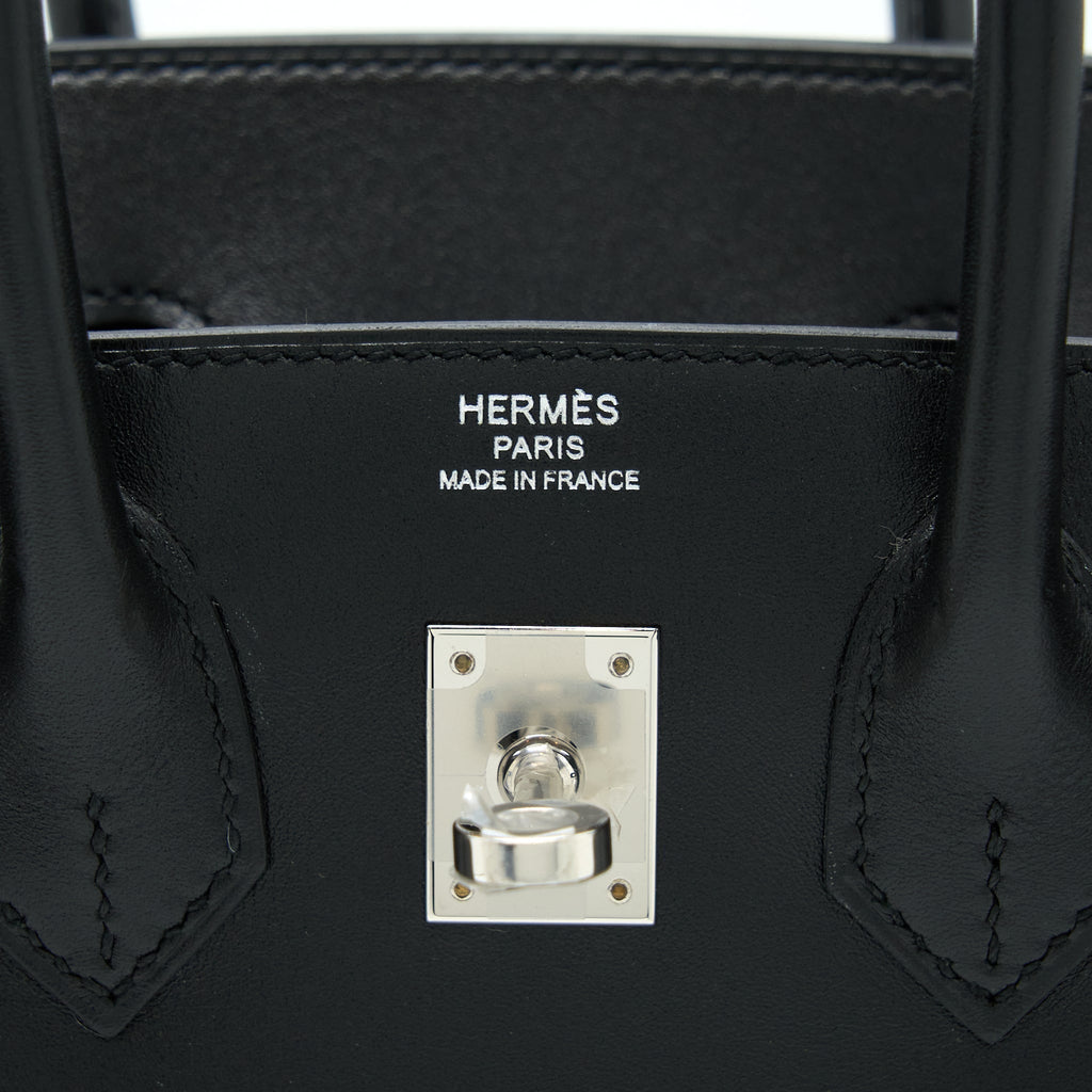 HERMES BIRKIN 25 TADELAKT BLACK SHW