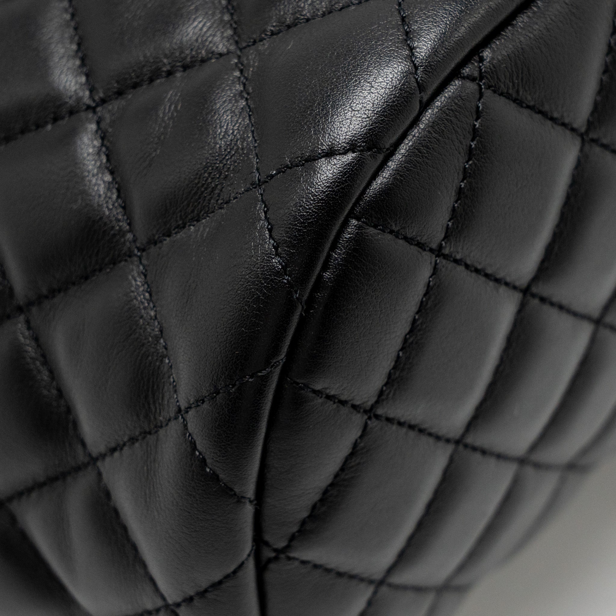 URBAN SPIRIT FLAP BACKPACK LAMBSKIN BLACK GHW