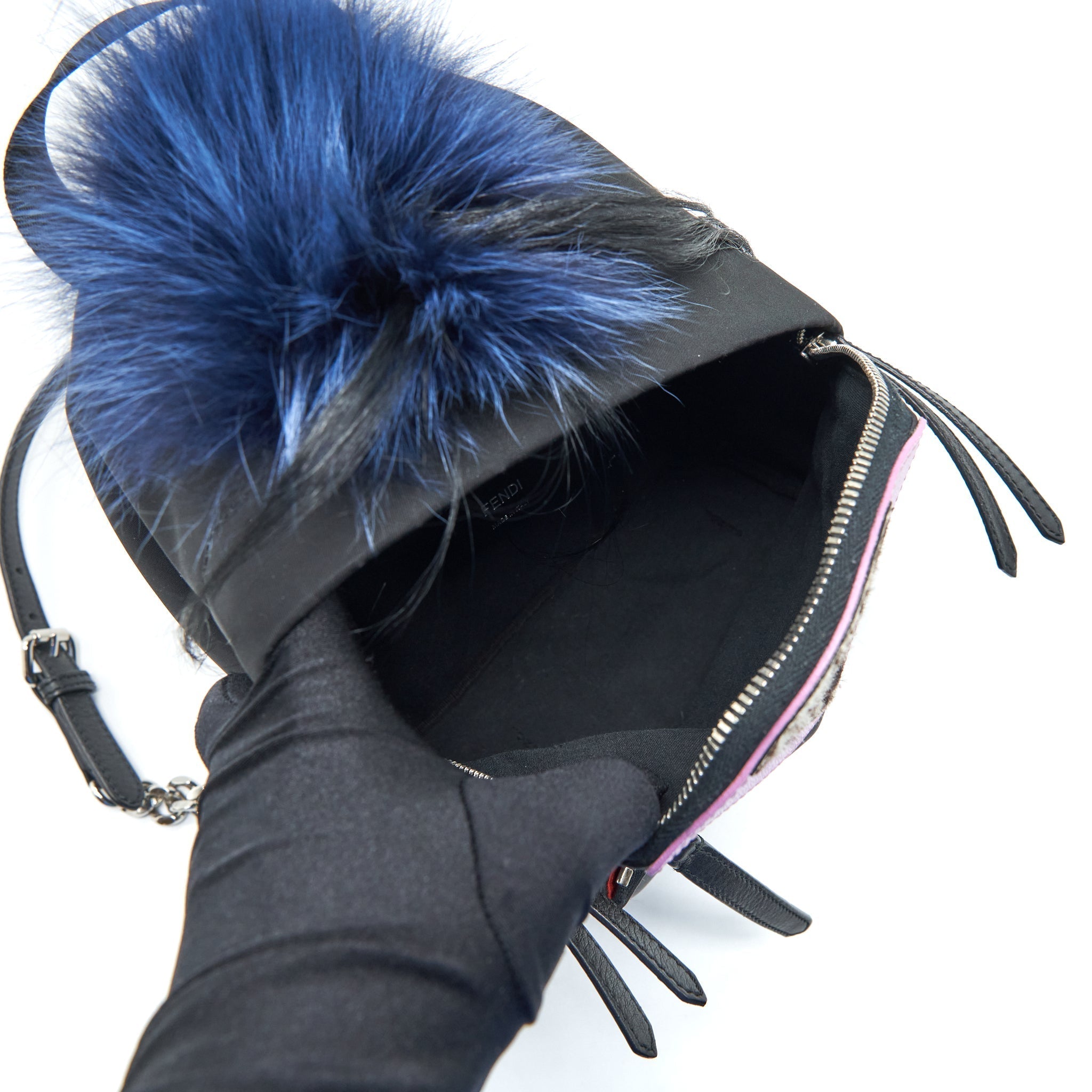MINI MONSTER BACKPACK BLACK/ MULTICOLOUR SHW