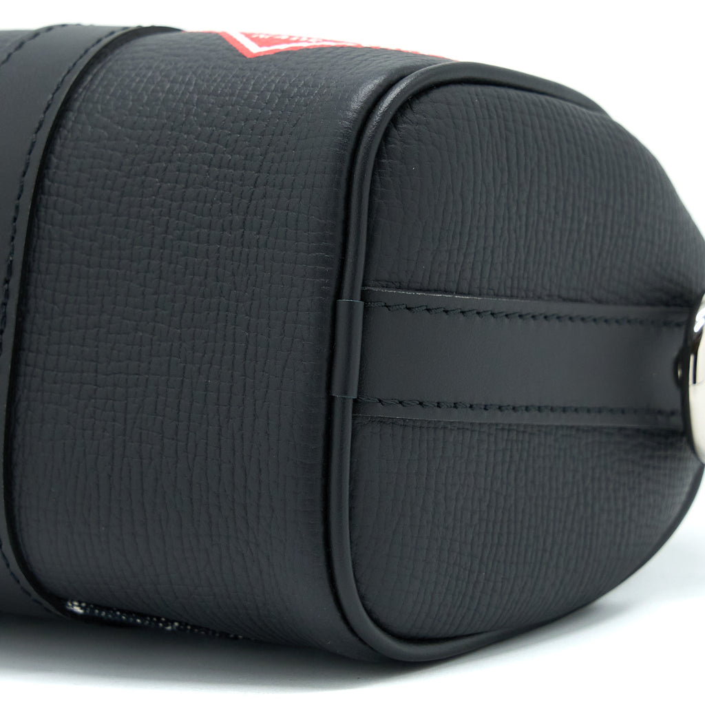 KEEPALL XS DENIM BLACK/LEATHER SHW