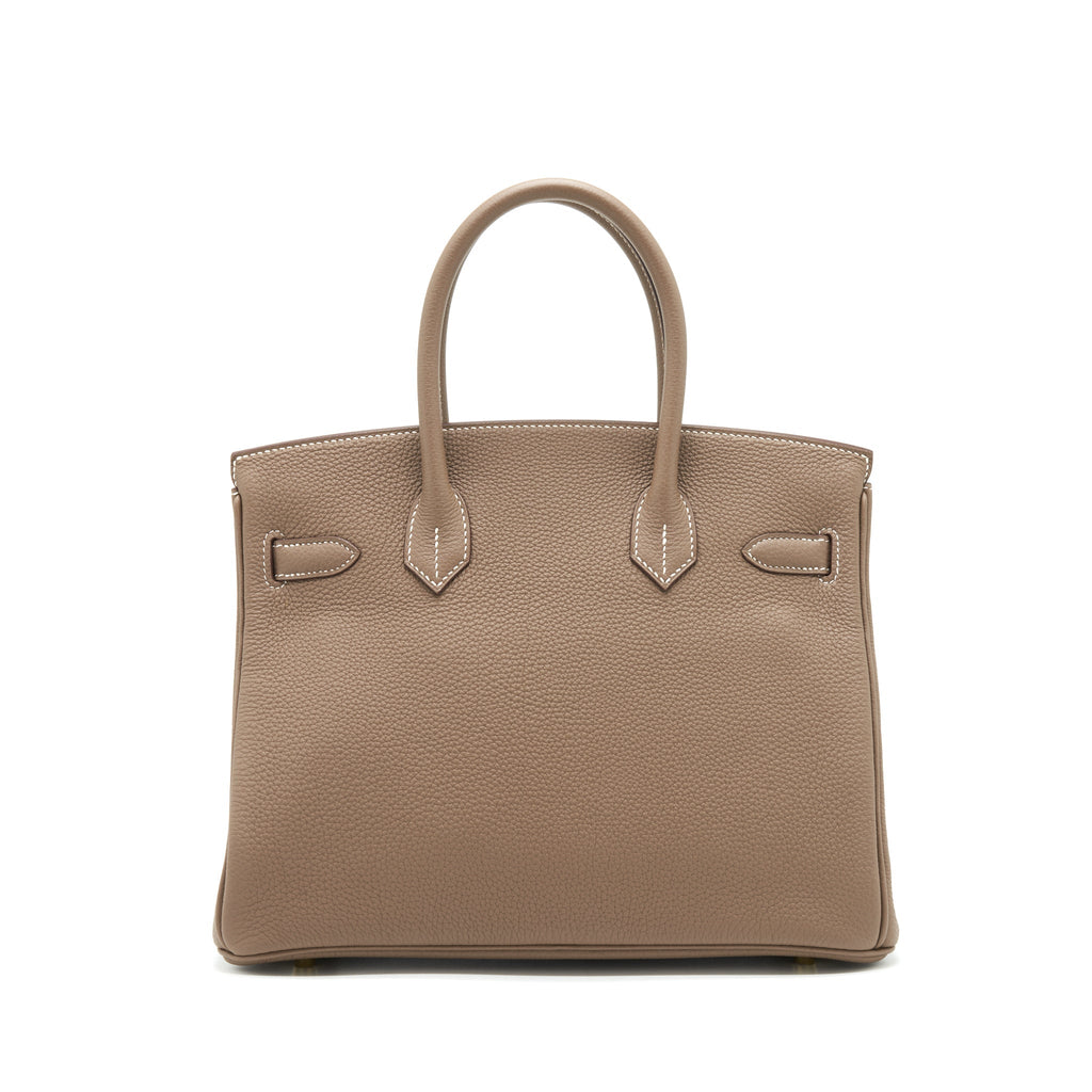 HERMES BIRKIN 30 TOGO ETOUPE GHW