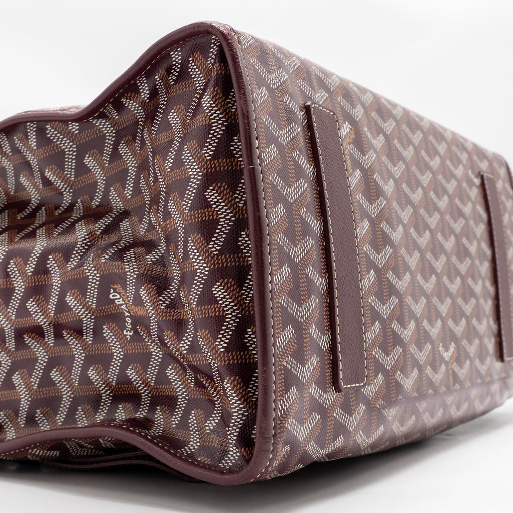 SAINT LEGER BACKPACK GOYARDINE CANVAS BURGUNDY SHW