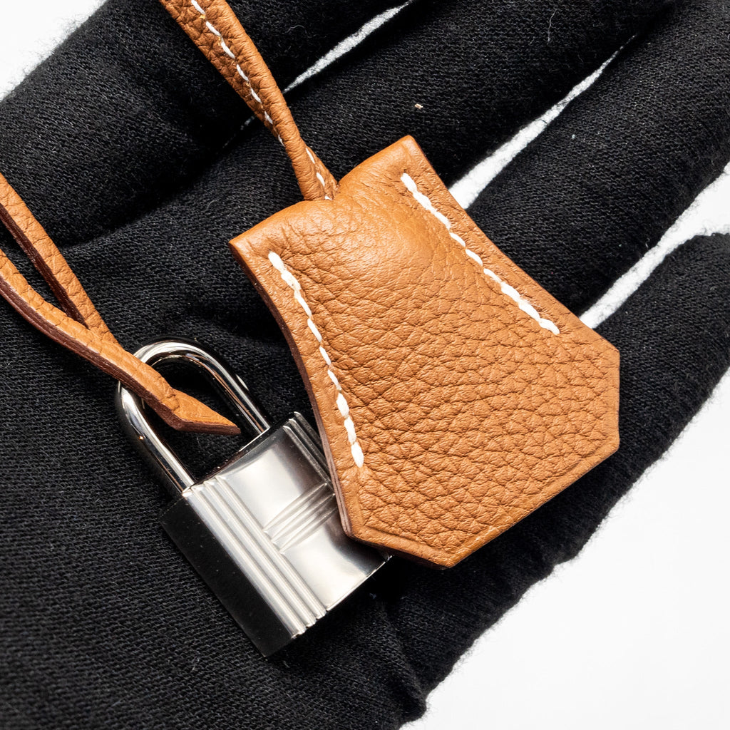 HERMES BIRKIN 25 TOGO GOLD SHW