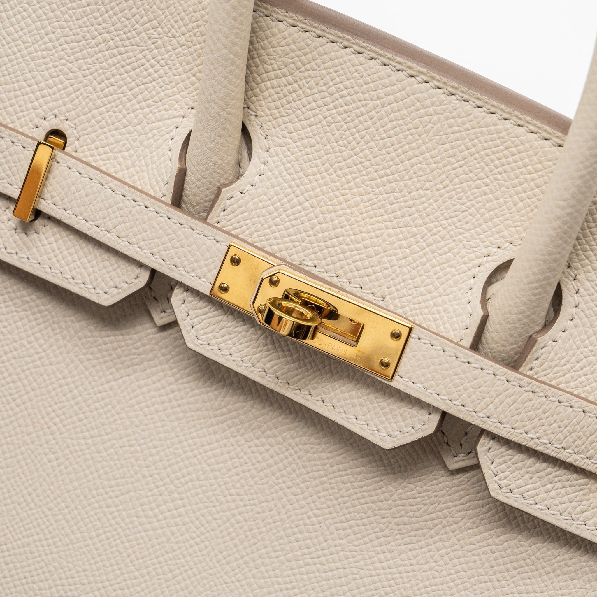 HERMES BIRKIN 25 EPSOM CRAIE GHW