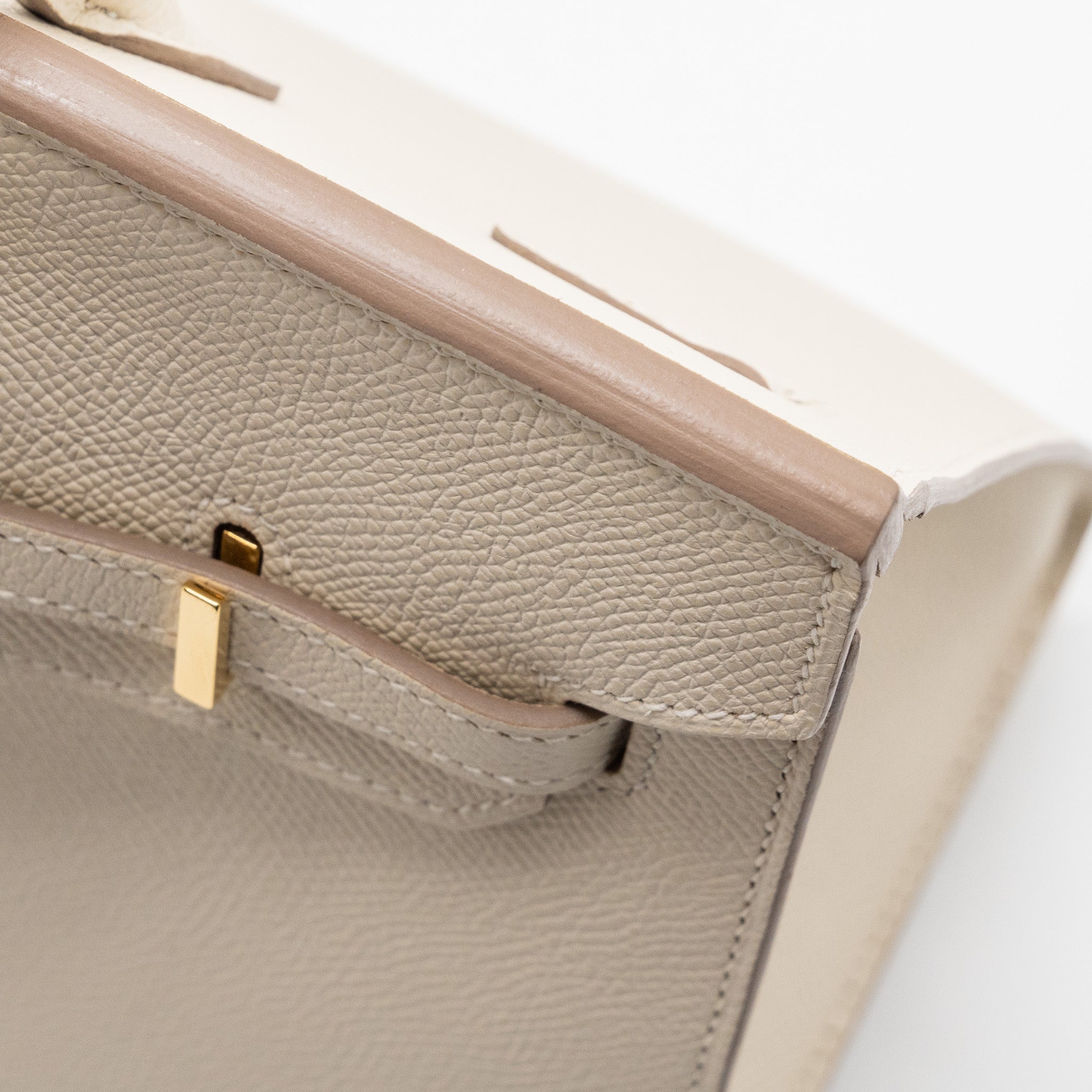 HERMES BIRKIN 25 EPSOM CRAIE GHW