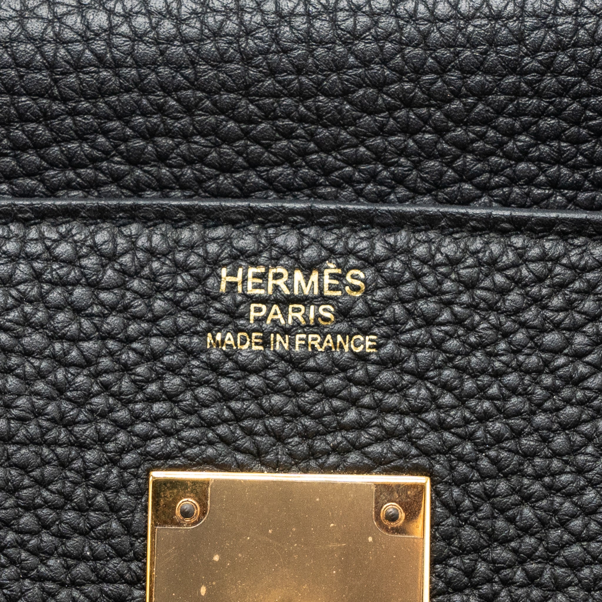 HERMES BIRKIN 30 TOGO BLACK GHW