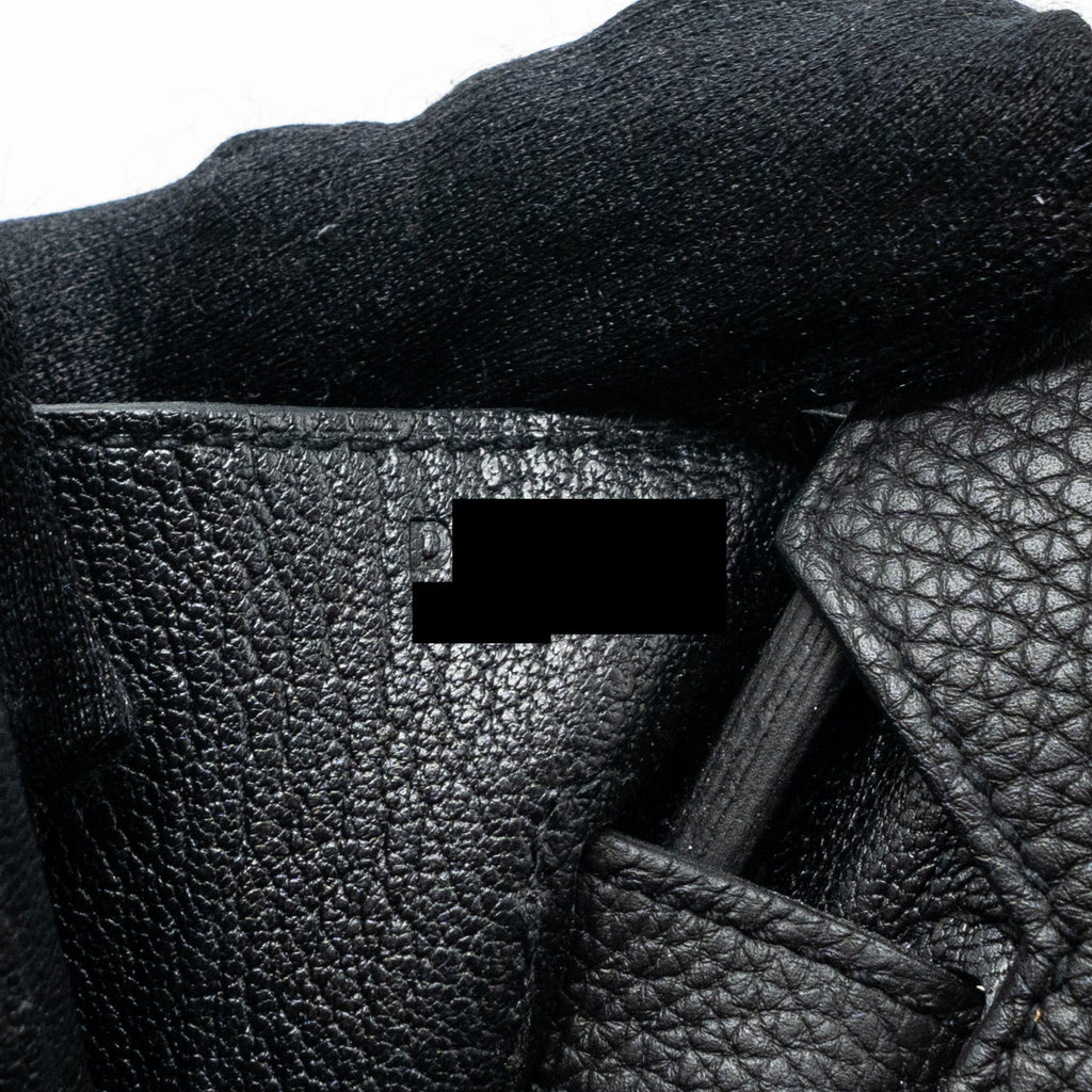 HERMES BIRKIN 30 TOGO BLACK GHW