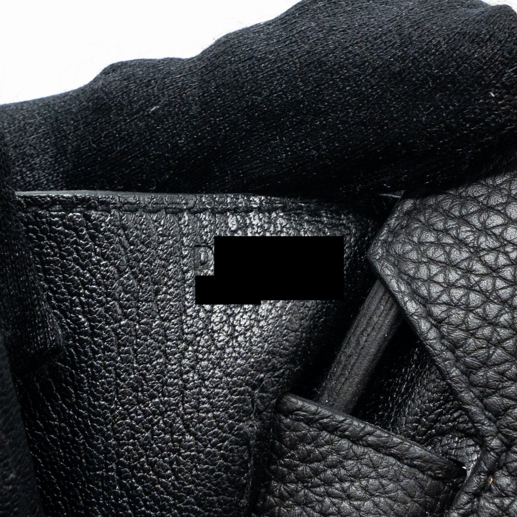 HERMES BIRKIN 30 TOGO BLACK GHW