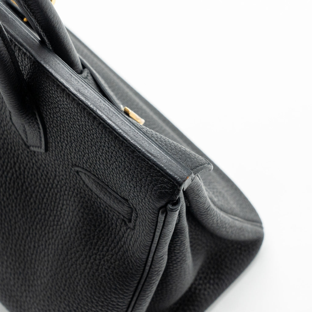 HERMES BIRKIN 30 TOGO BLACK GHW