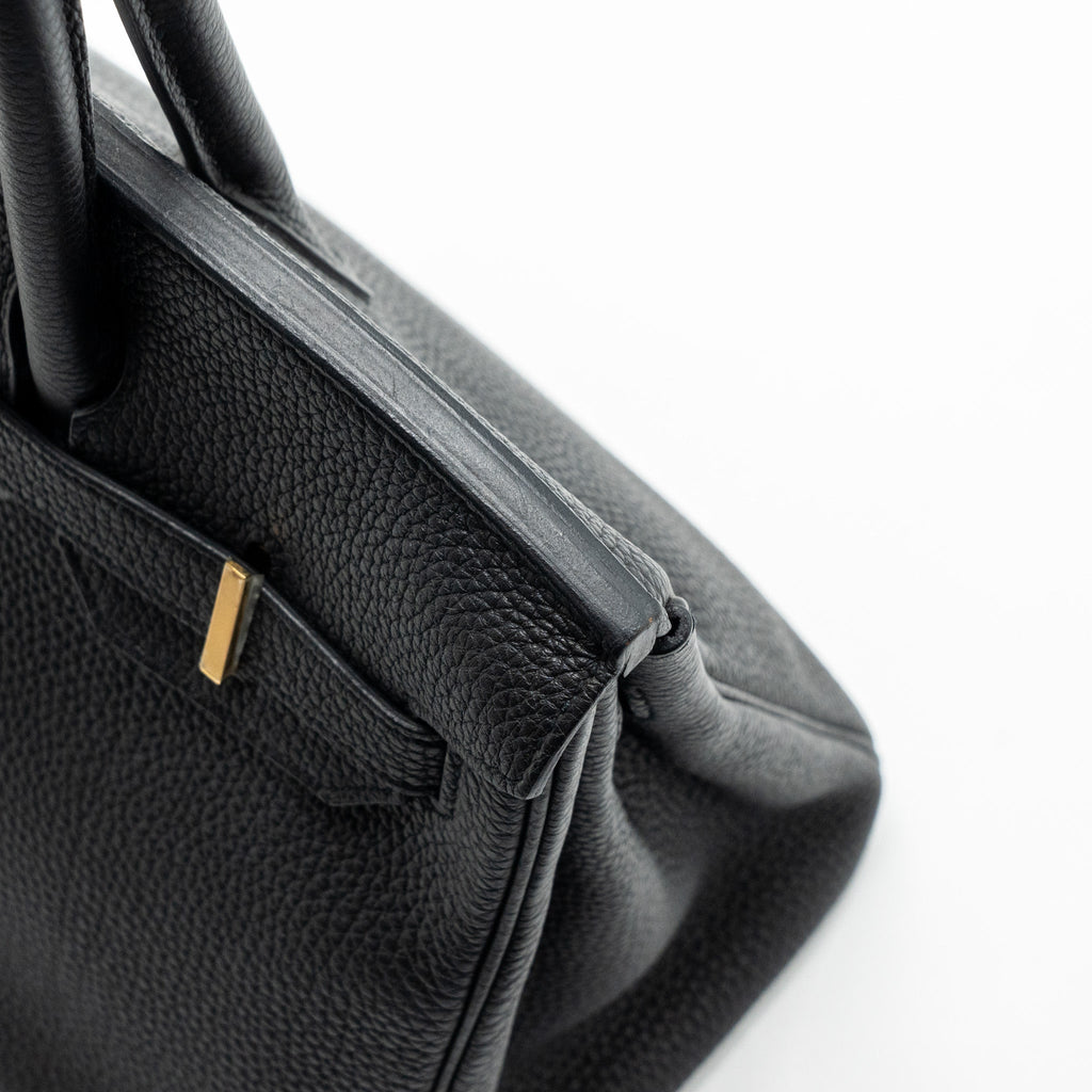 HERMES BIRKIN 30 TOGO BLACK GHW