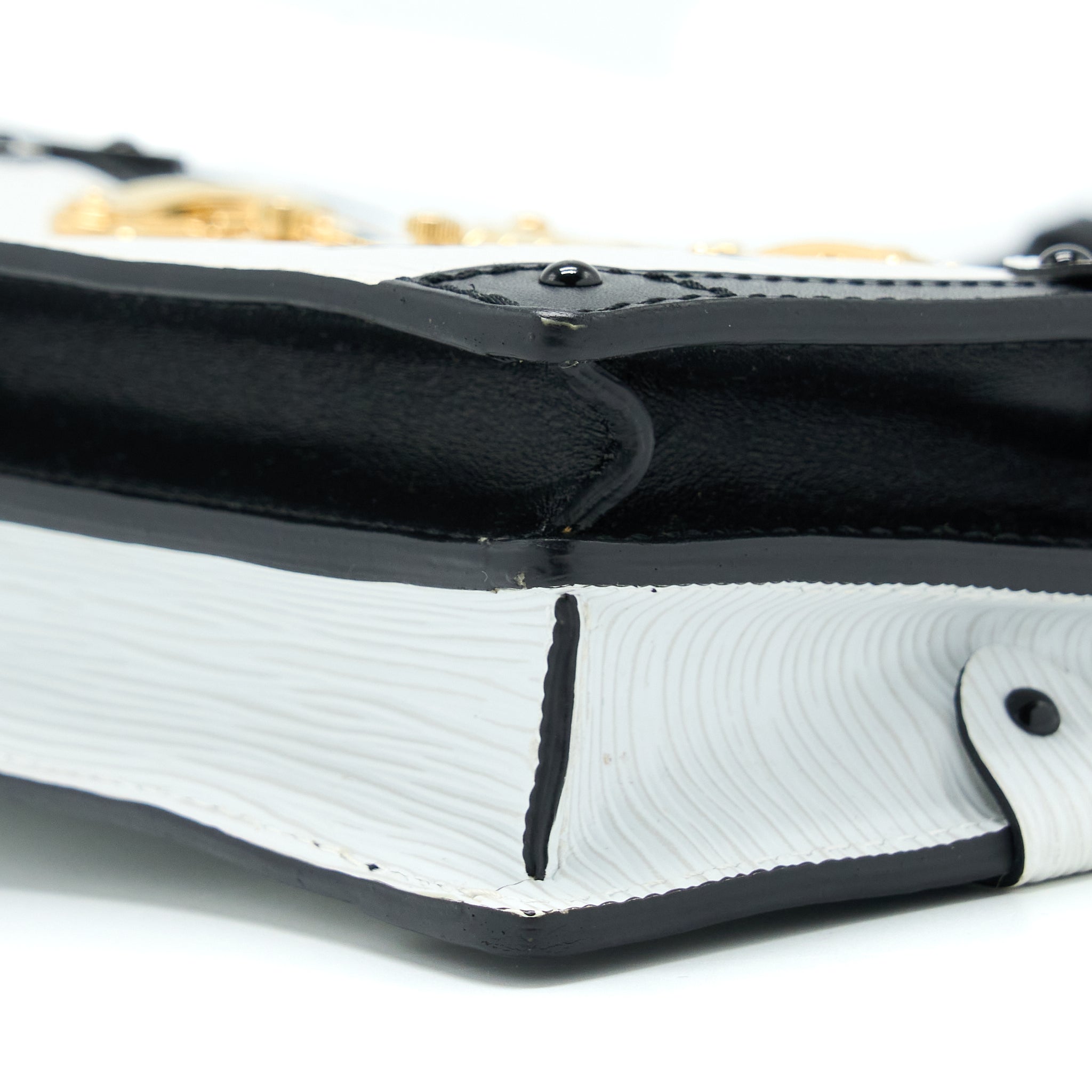 TRUNK CLUTCH EPI BLACK/WHITE GHW