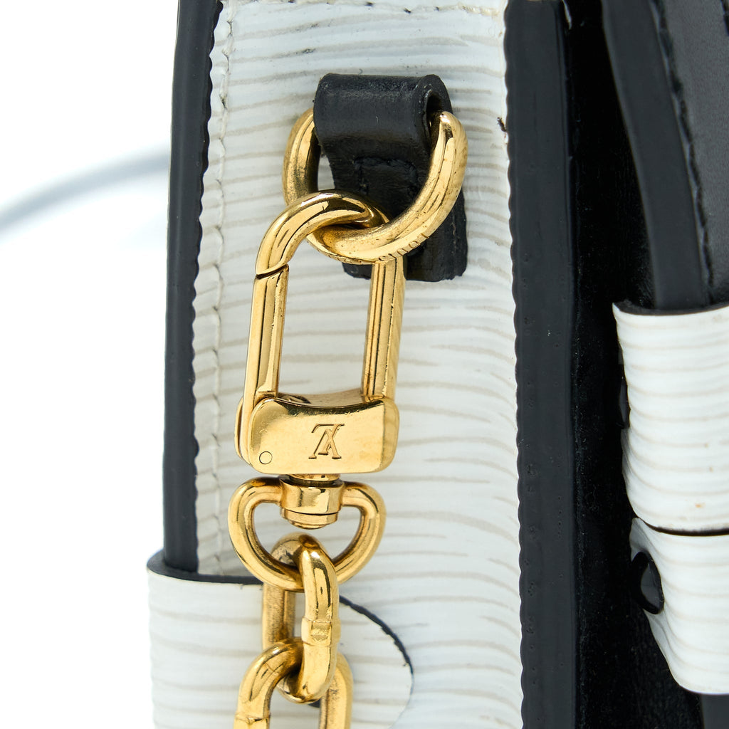 TRUNK CLUTCH EPI BLACK/WHITE GHW