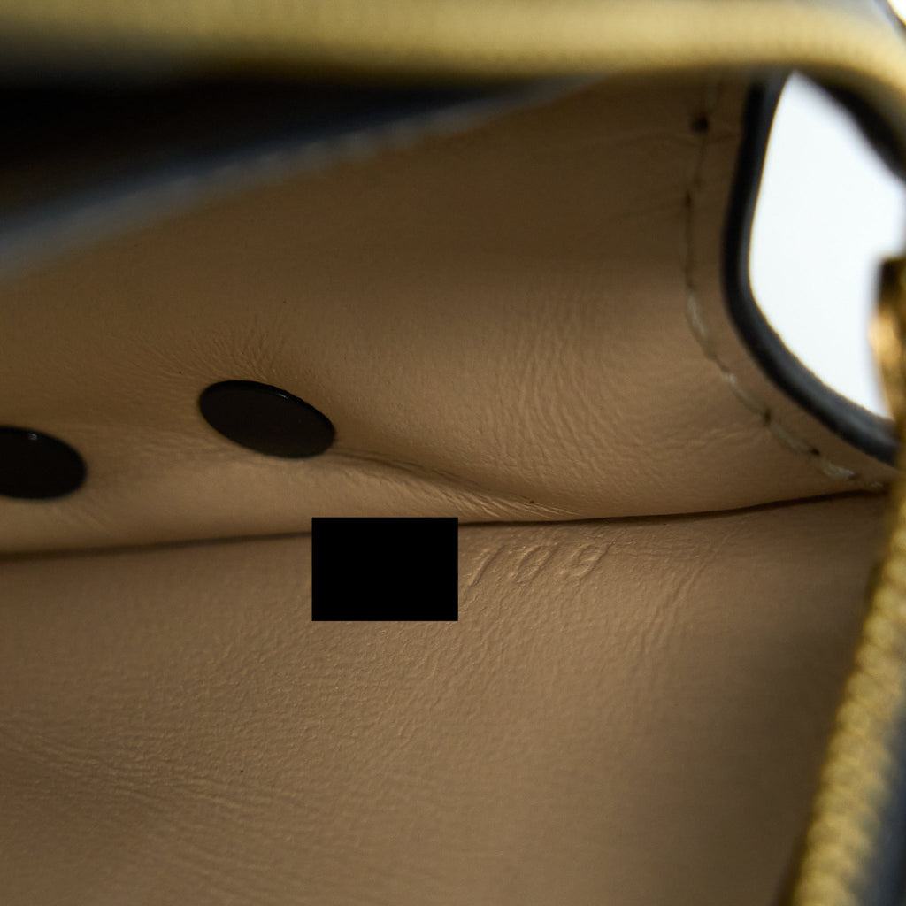 TRUNK CLUTCH EPI BLACK/WHITE GHW
