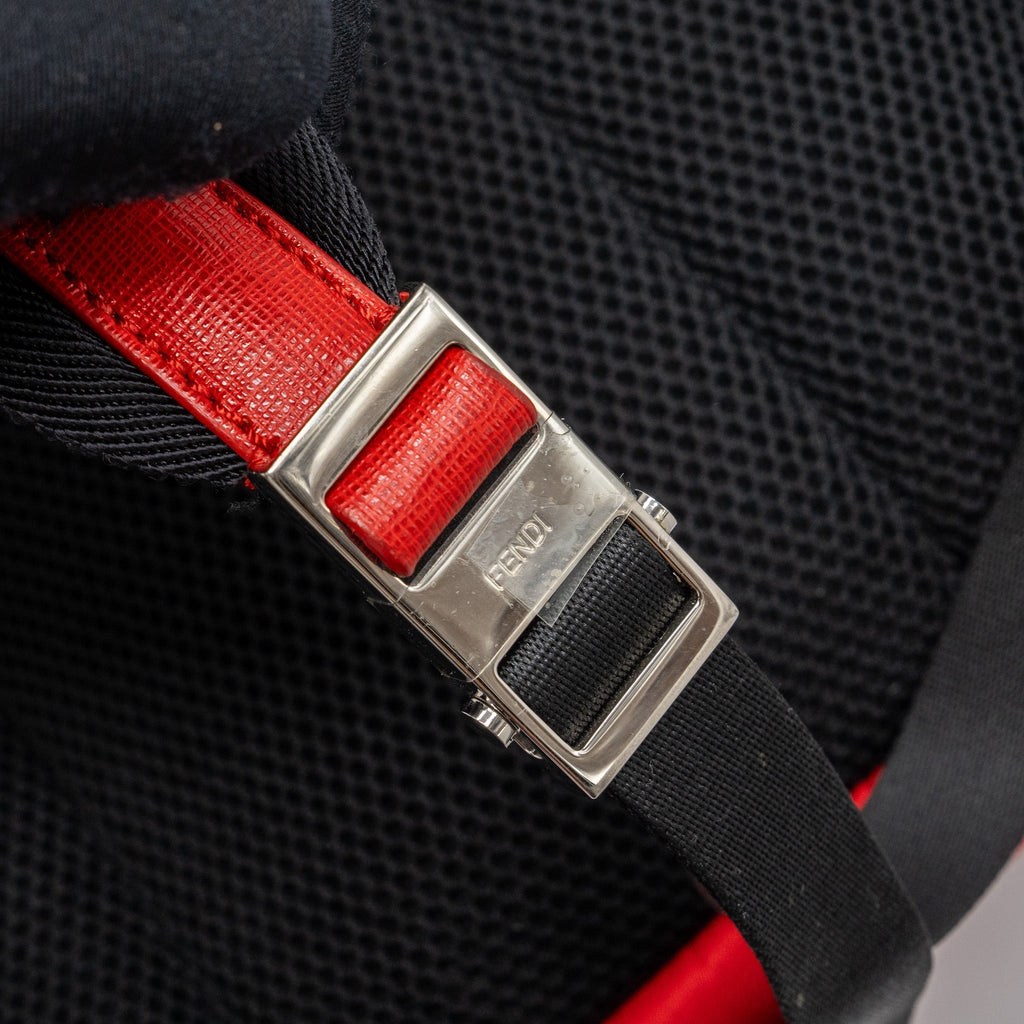 MONSTER BACKPACK NYLON RED SHW