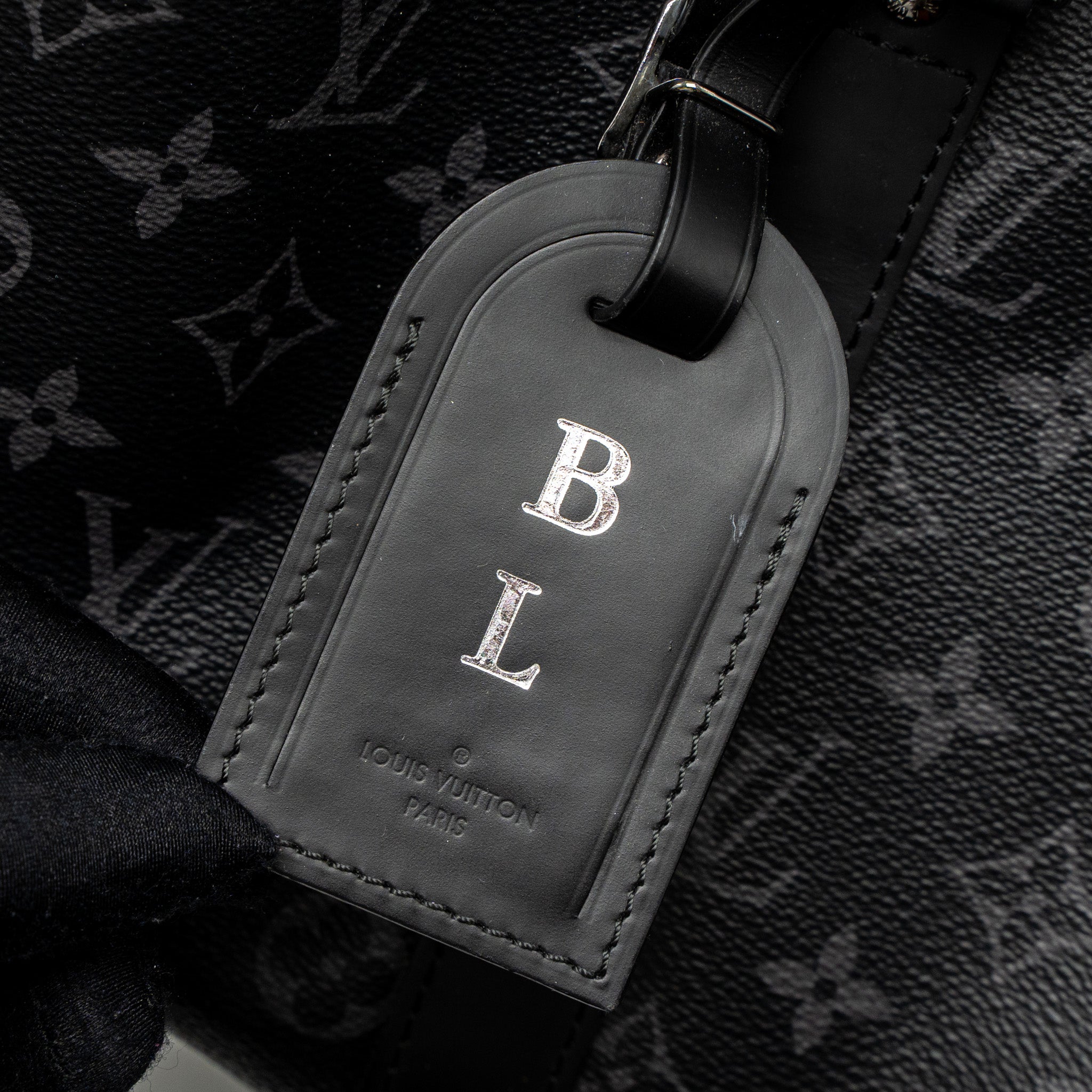KEEPALL BANDOULIÈRE 45 MONOGRAM ECLIPSE CANVAS SHW