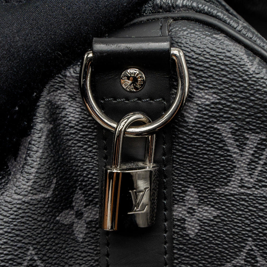 KEEPALL BANDOULIÈRE 45 MONOGRAM ECLIPSE CANVAS SHW