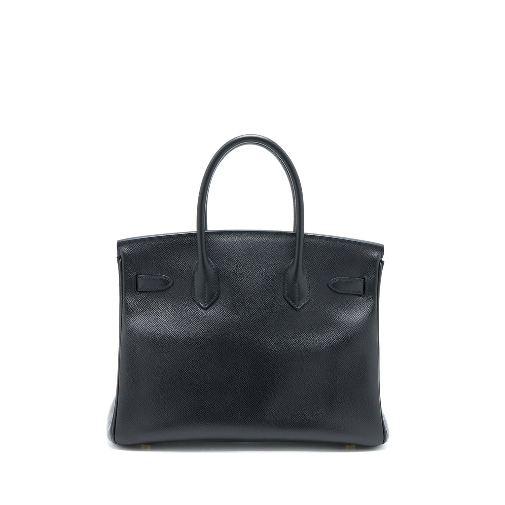 HERMES BIRKIN 30 EPSOM BLACK GWH