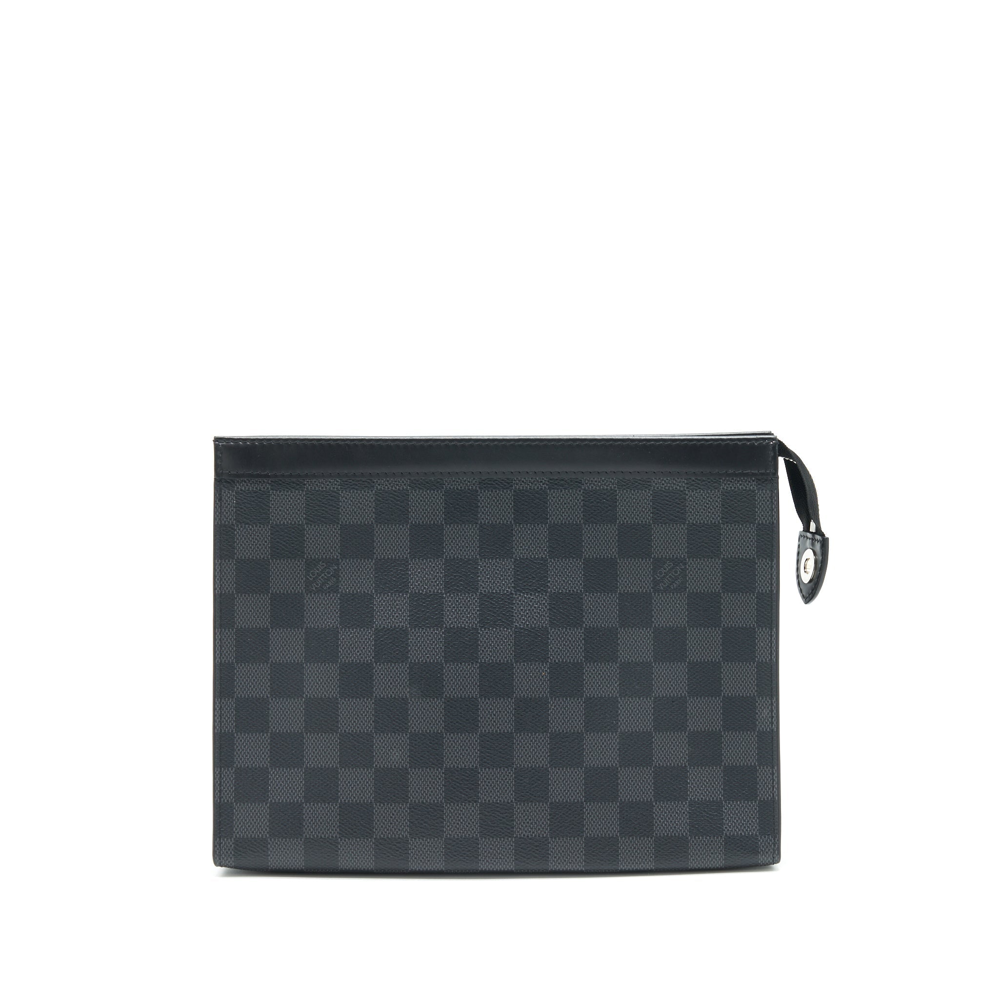 POCHETTE VOYAGE DAMIER GRAPHITE