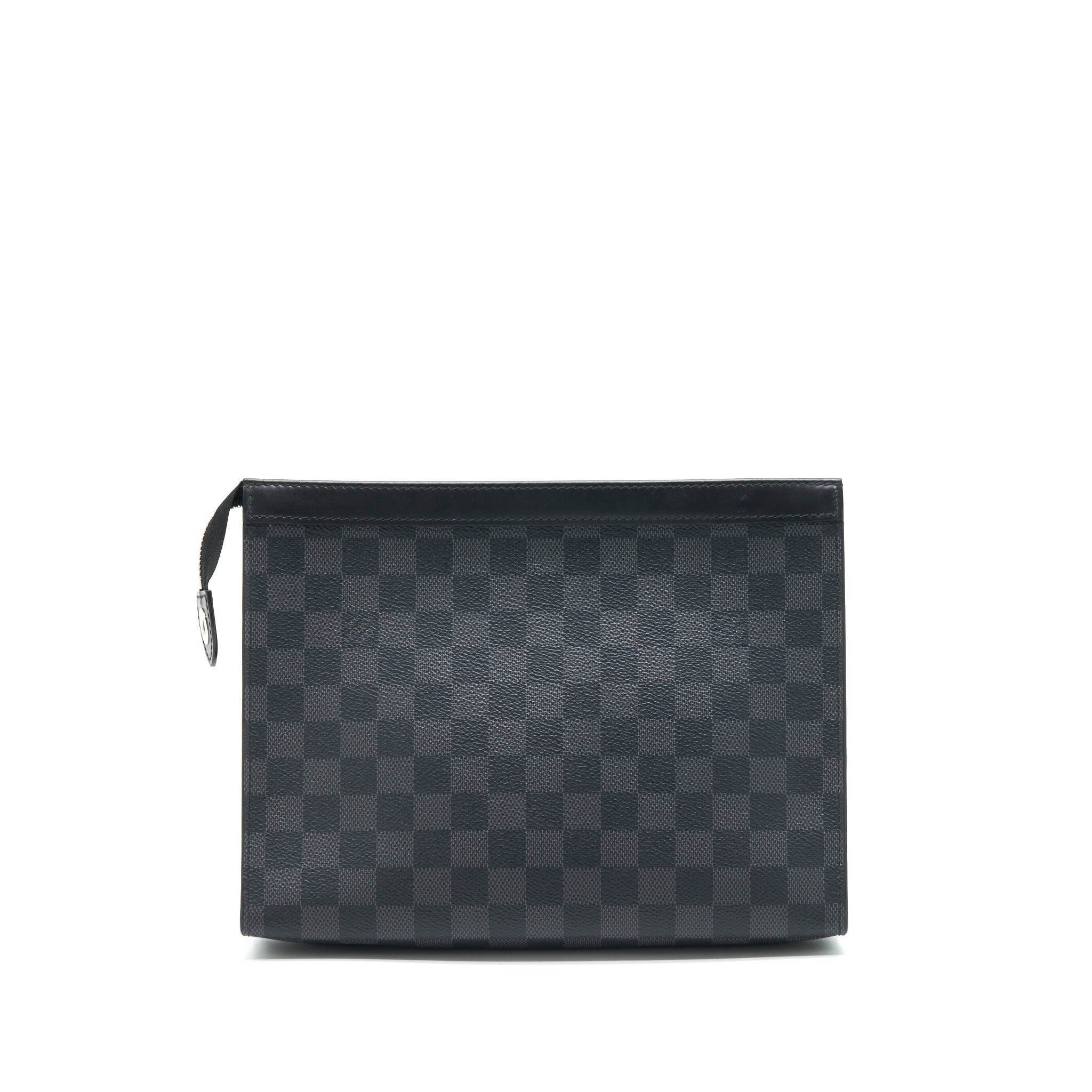 POCHETTE VOYAGE DAMIER GRAPHITE